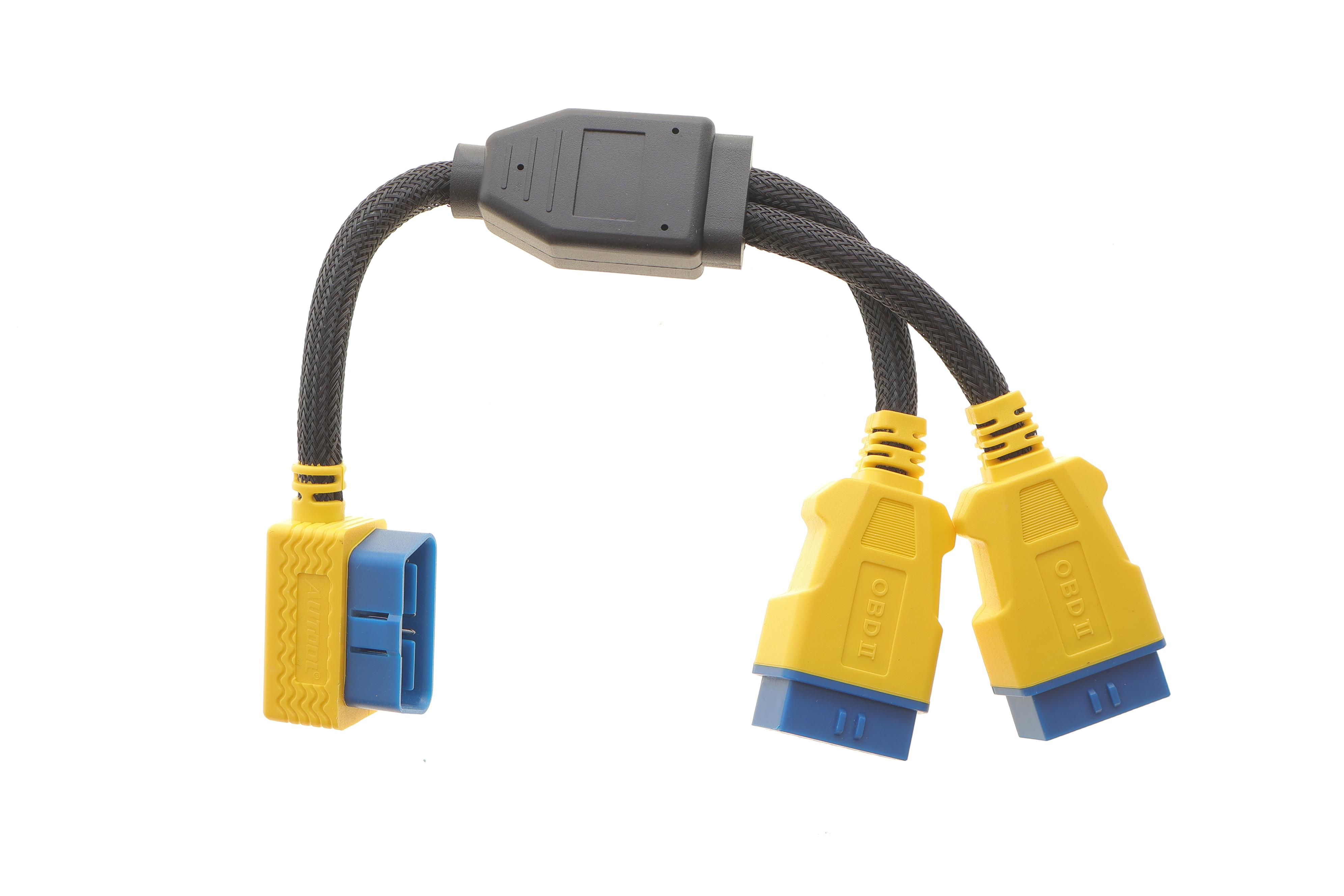 Кабель удлинительный OBD II с 1 на 2 разветвителя