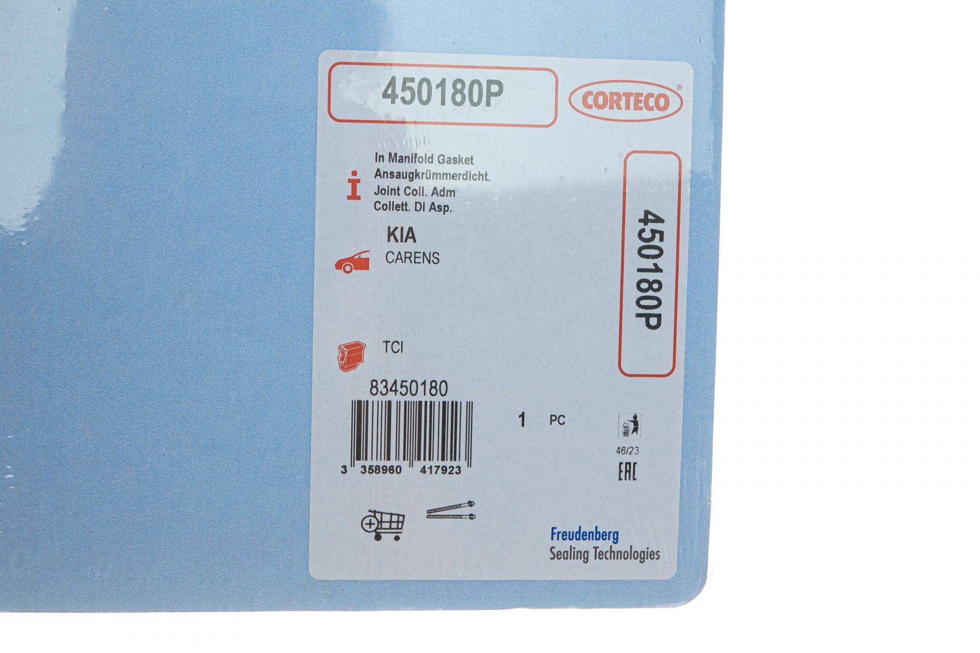 Прокладка колектора впускного Hyundai Elantra/Kia Sportage 2.0 CRDi 01-