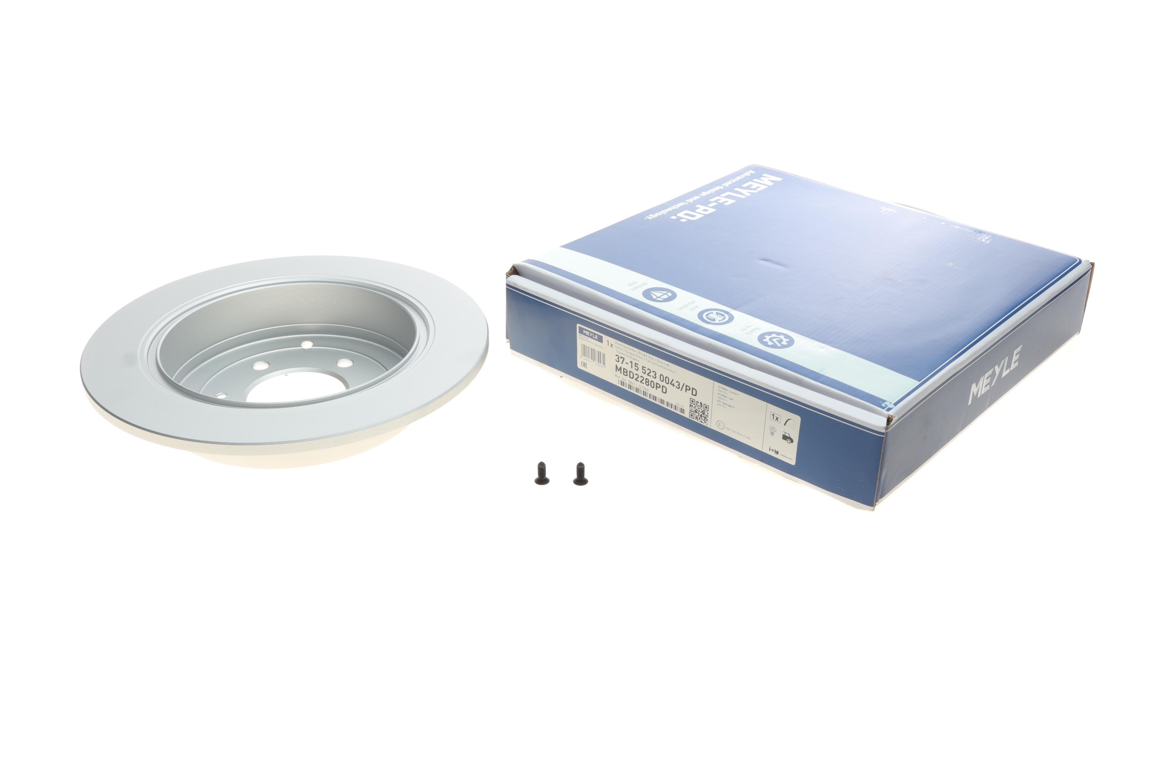 Диск гальмівний (задній) Hyundai Tucson II 15-/Kia Sportage 16- (302x10)