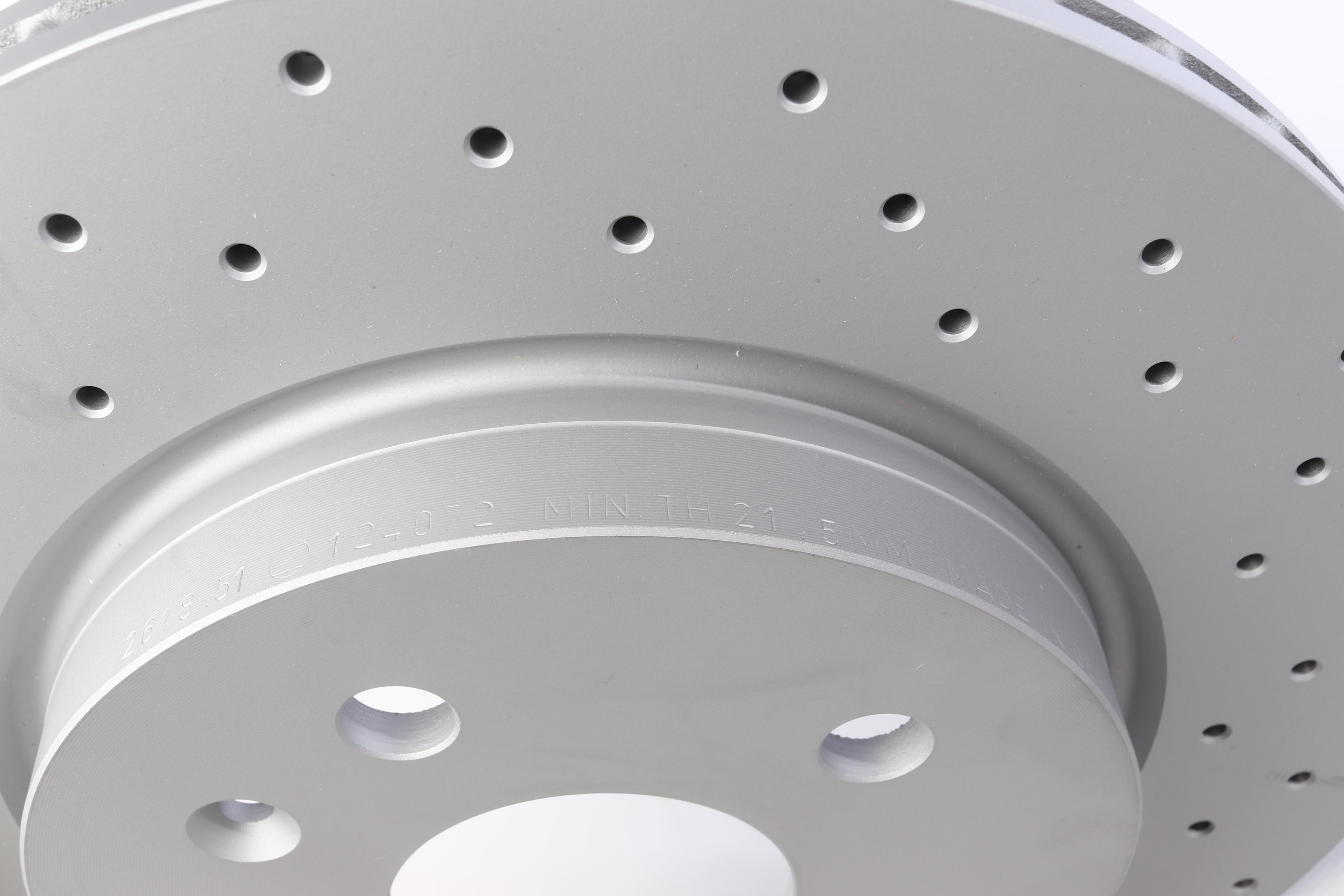 Диск тормозной (задний) Opel Insignia A 08- (315x23) (с покрытием) (с отверстиями) (вентилируемый)