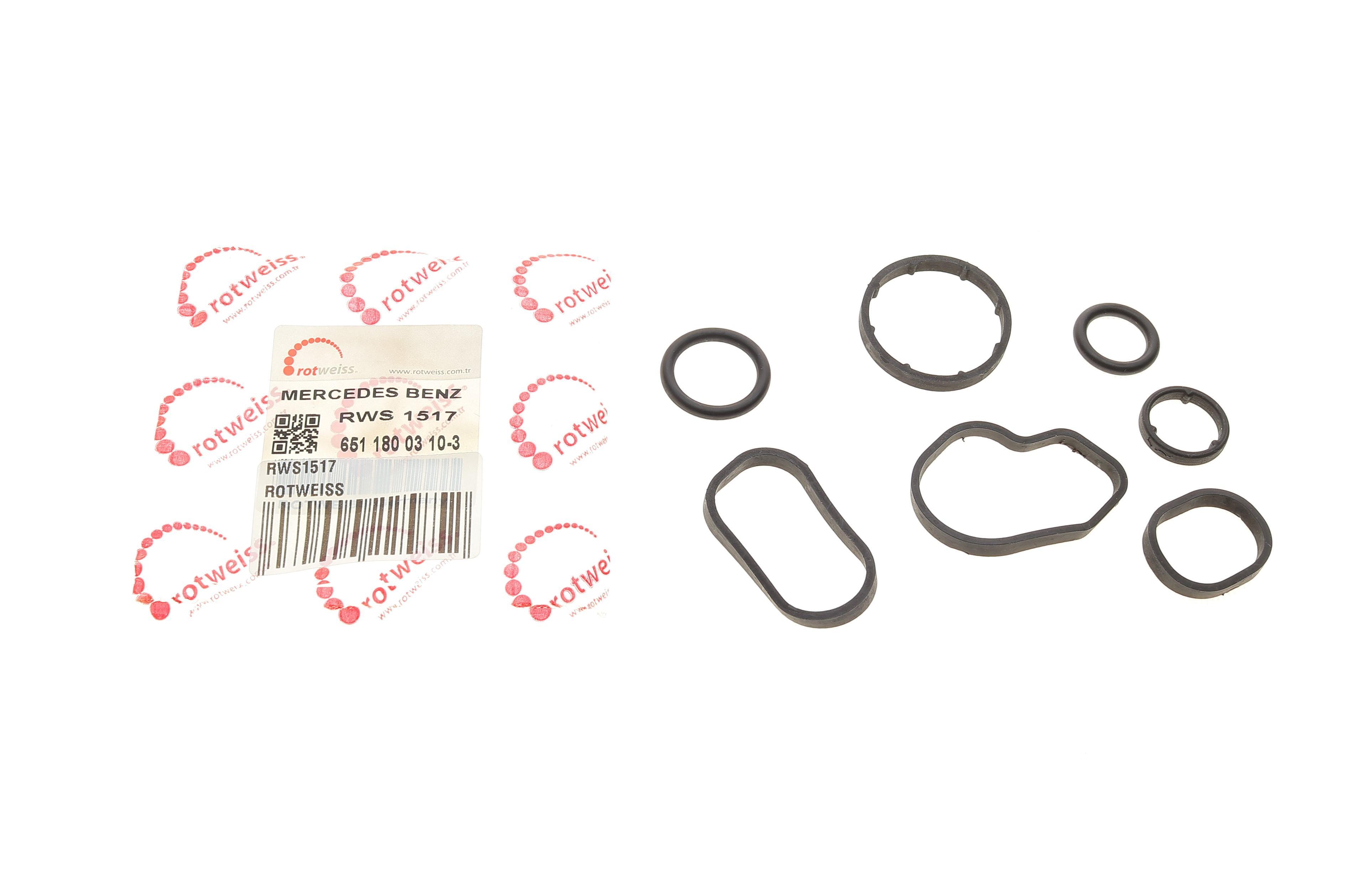 Прокладка радіатора масляного ущільнюючого MB Sprinter OM651 2.2CDI (комплект)