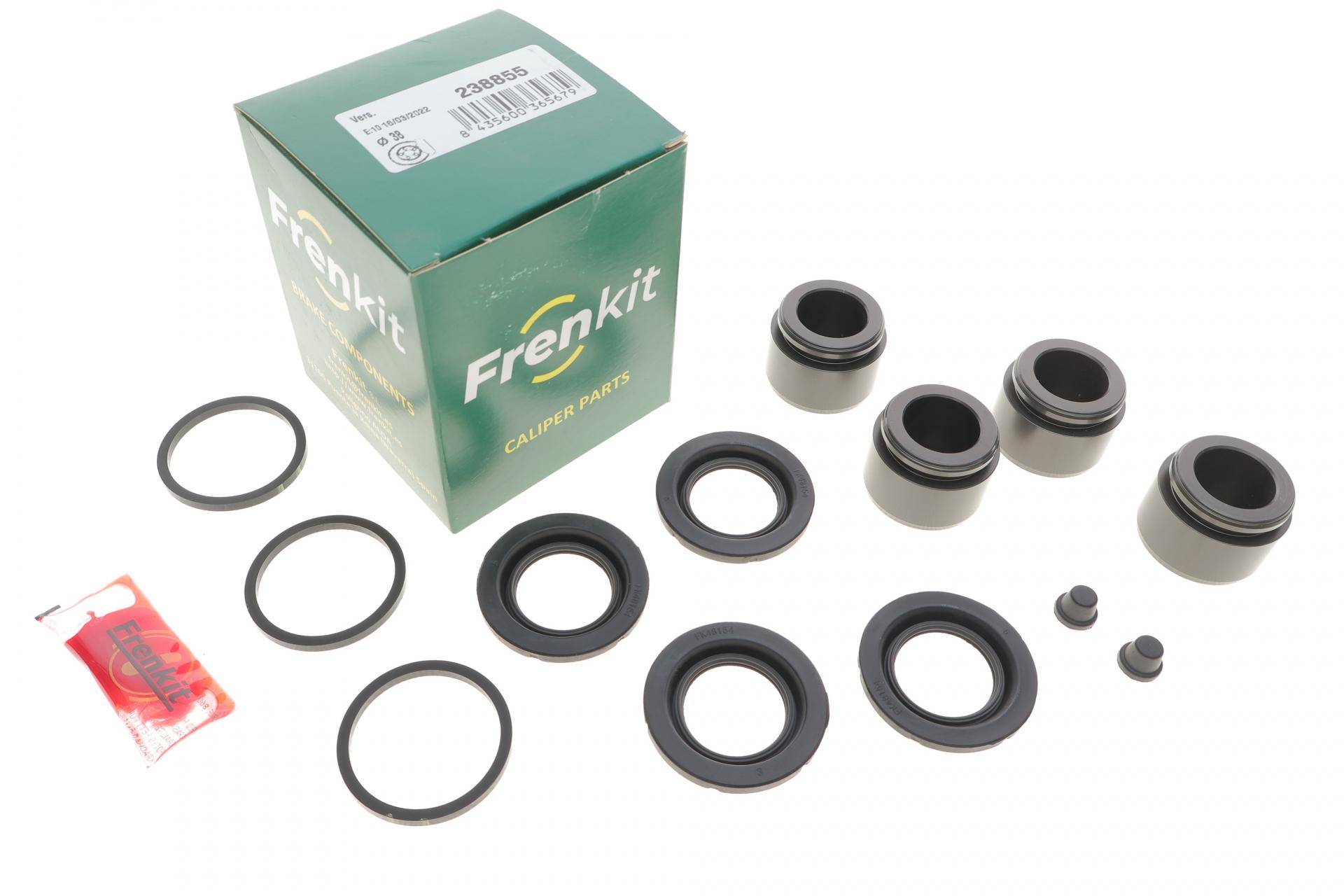 Ремкомплект супорта (переднього) Alfa Romeo 4C Spider 1.8 13- (d=38mm) (+4 поршня) (Brembo)