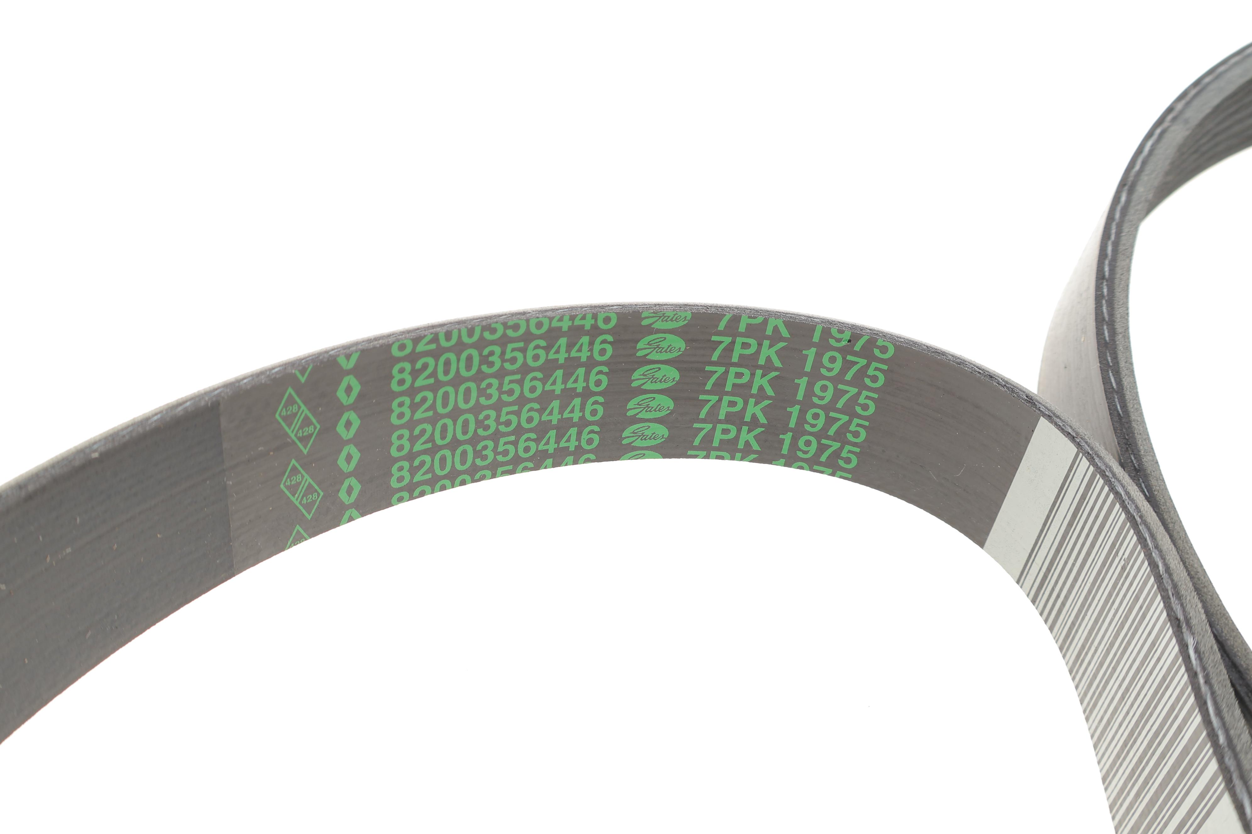 Комплект ременя генератора Renault Trafic 2.0dCi 06- (7PK1975) (шків+Ролик+натяжник+ремінь)