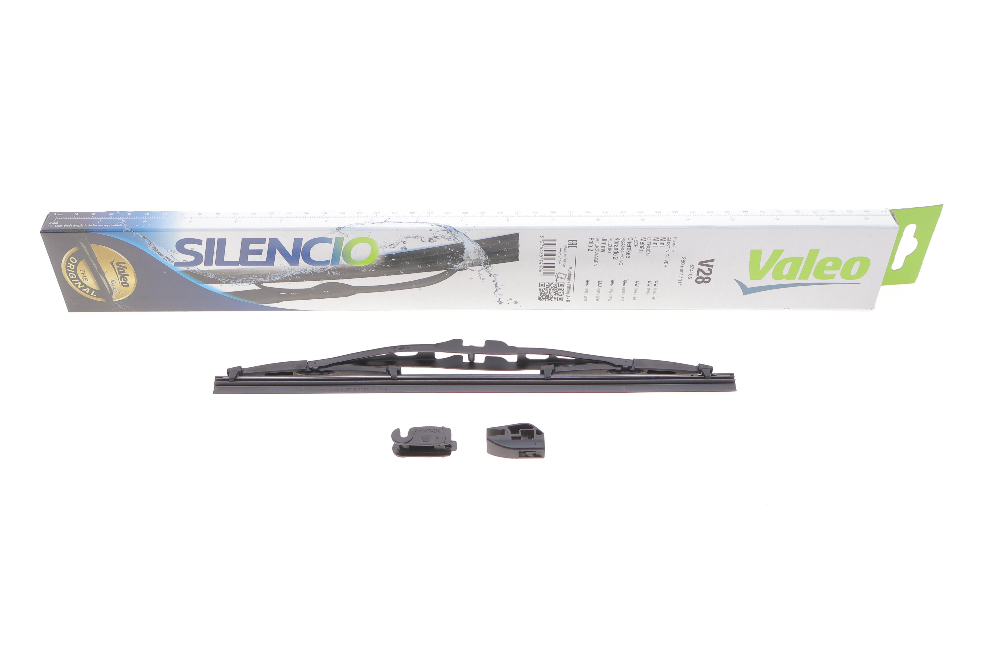 Щітка склоочисника (280mm) Citroen/Daewoo/Fiat/Ford/Jeep/Lada/Peugeot/Renault/VW