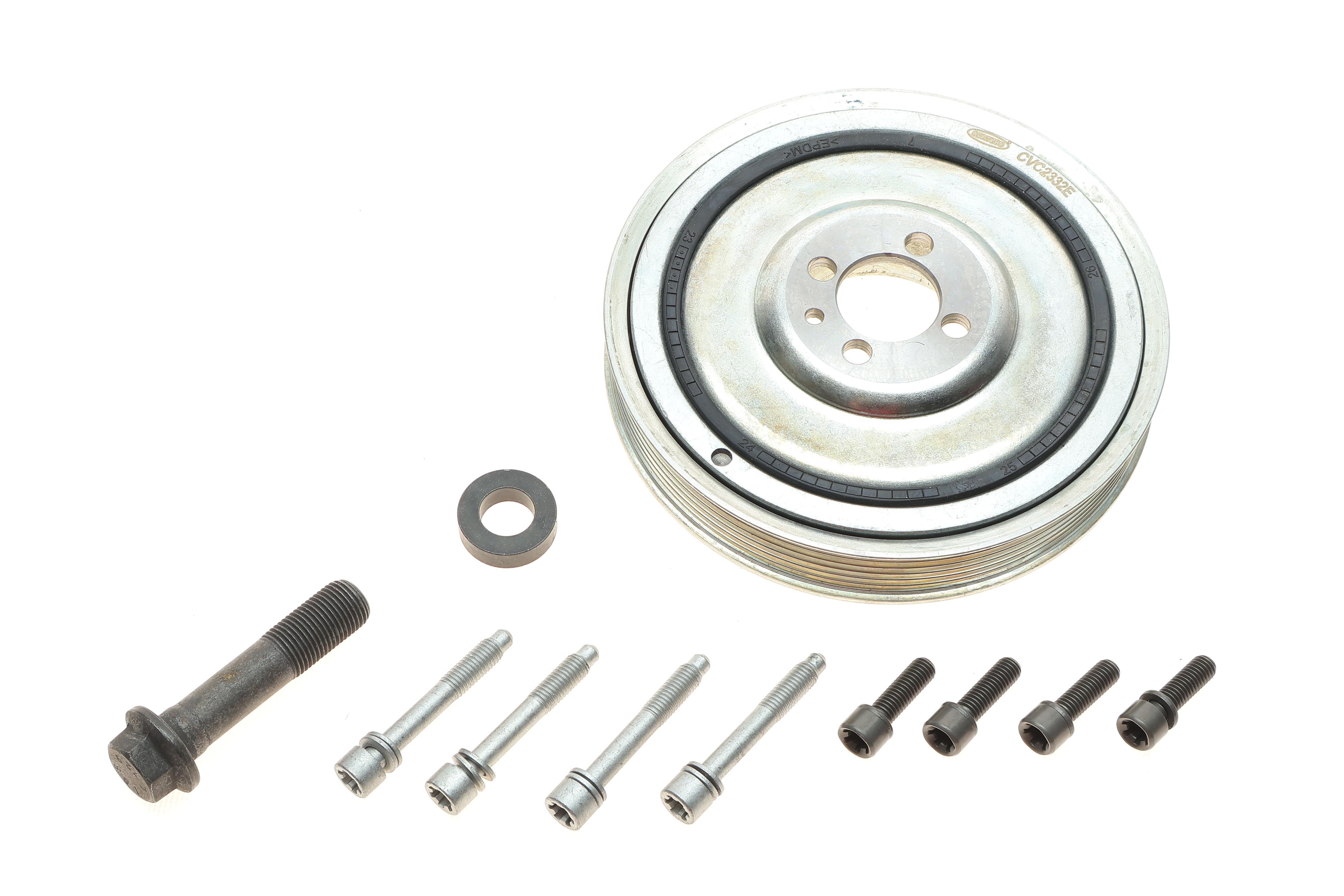 Шків колінвалу Fiat Doblo 1.9TD 01- (169x30) 6PK (з болтами)