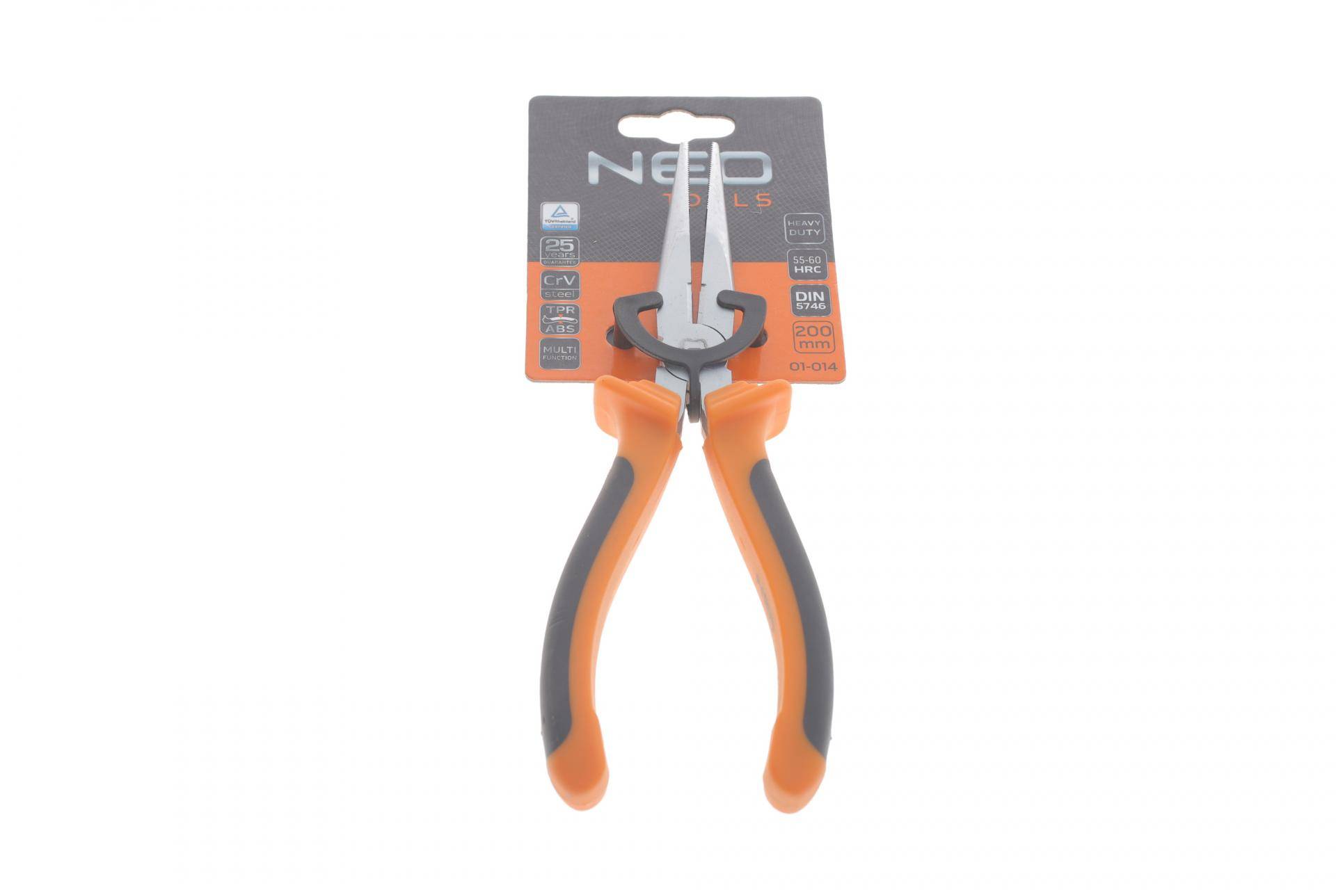 Плоскогубці з подовженими губками 8