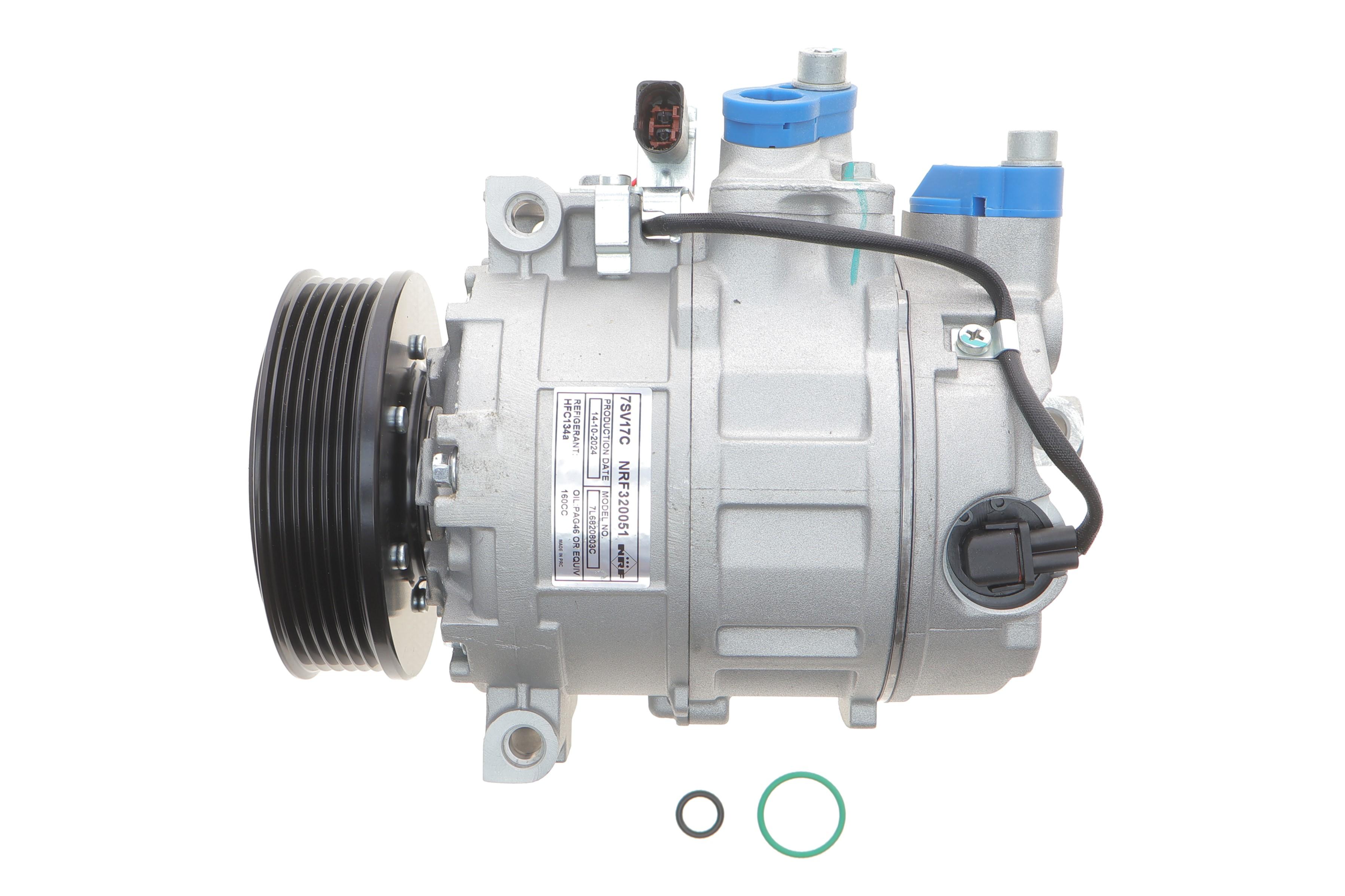 Компресор кондиціонера VW Touareg 04-18/Audi Q7 3.0TDI 06-15 (6PK/d=110mm)