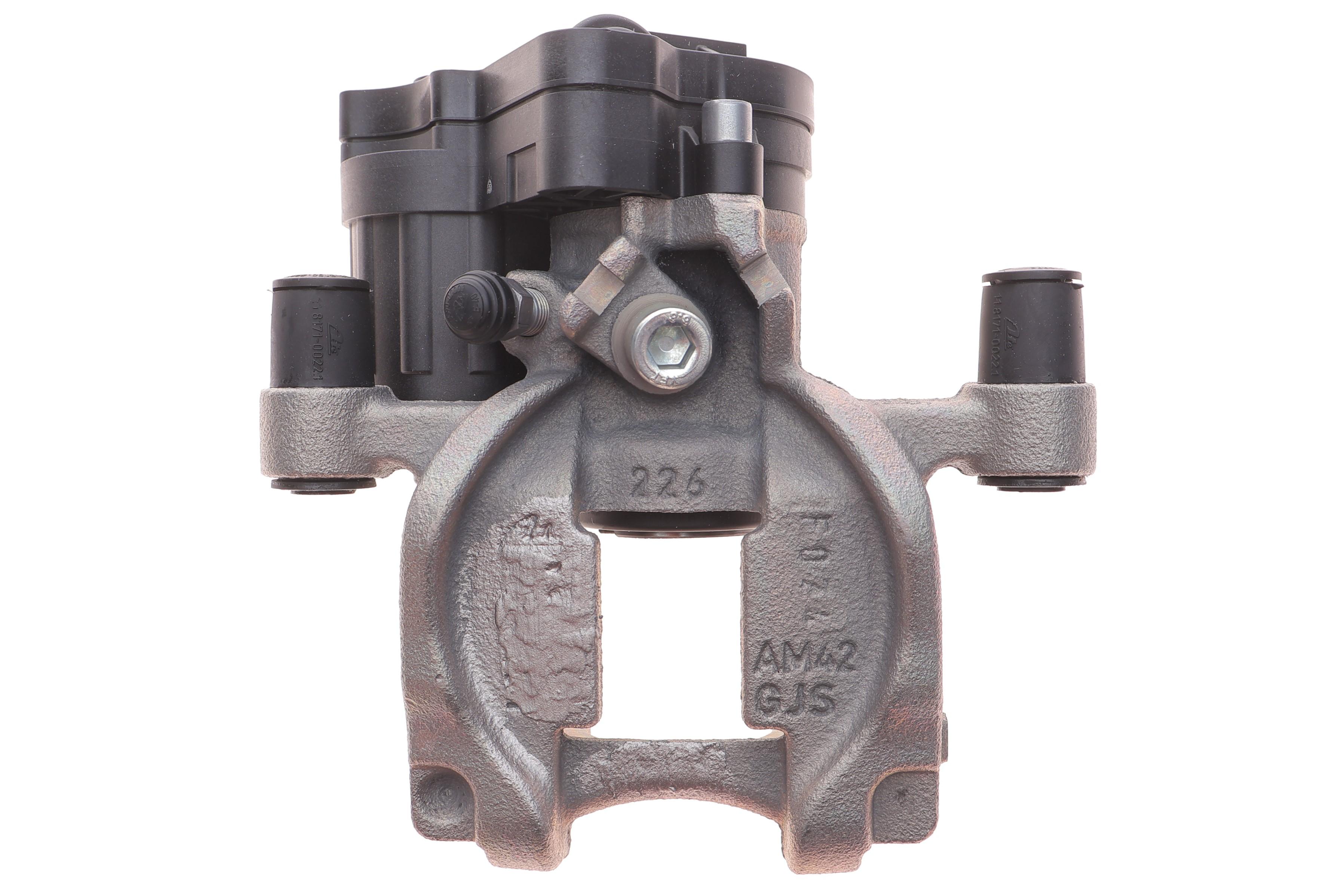 Суппорт тормозной (задний) (R) VW Golf 12-/Touran 15-/Skoda Karoq 17- (d=38mm) (Ate)