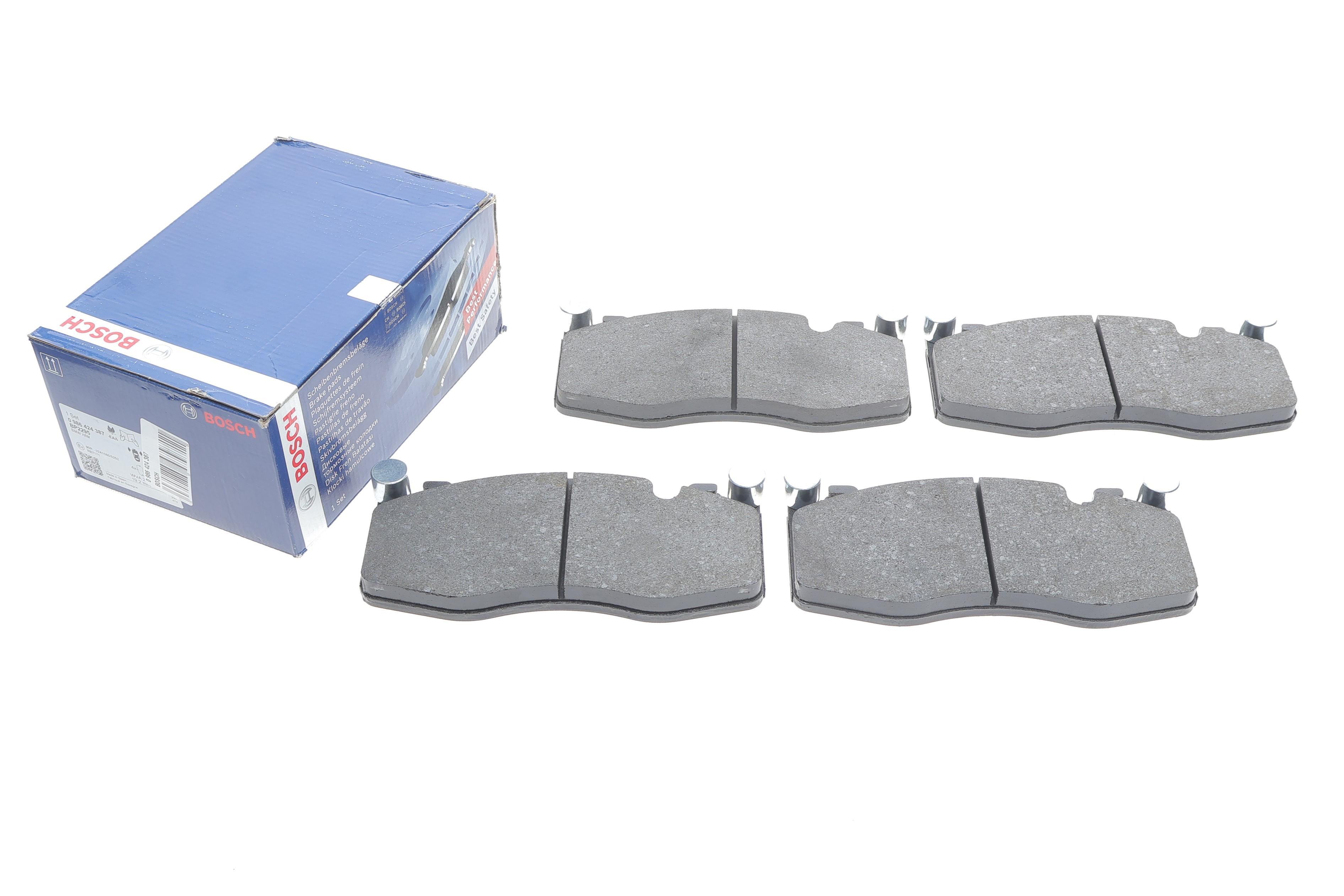 Колодки гальмівні (передні) BMW X5M (F15/F85)/X6M (F16/F86) 14-18