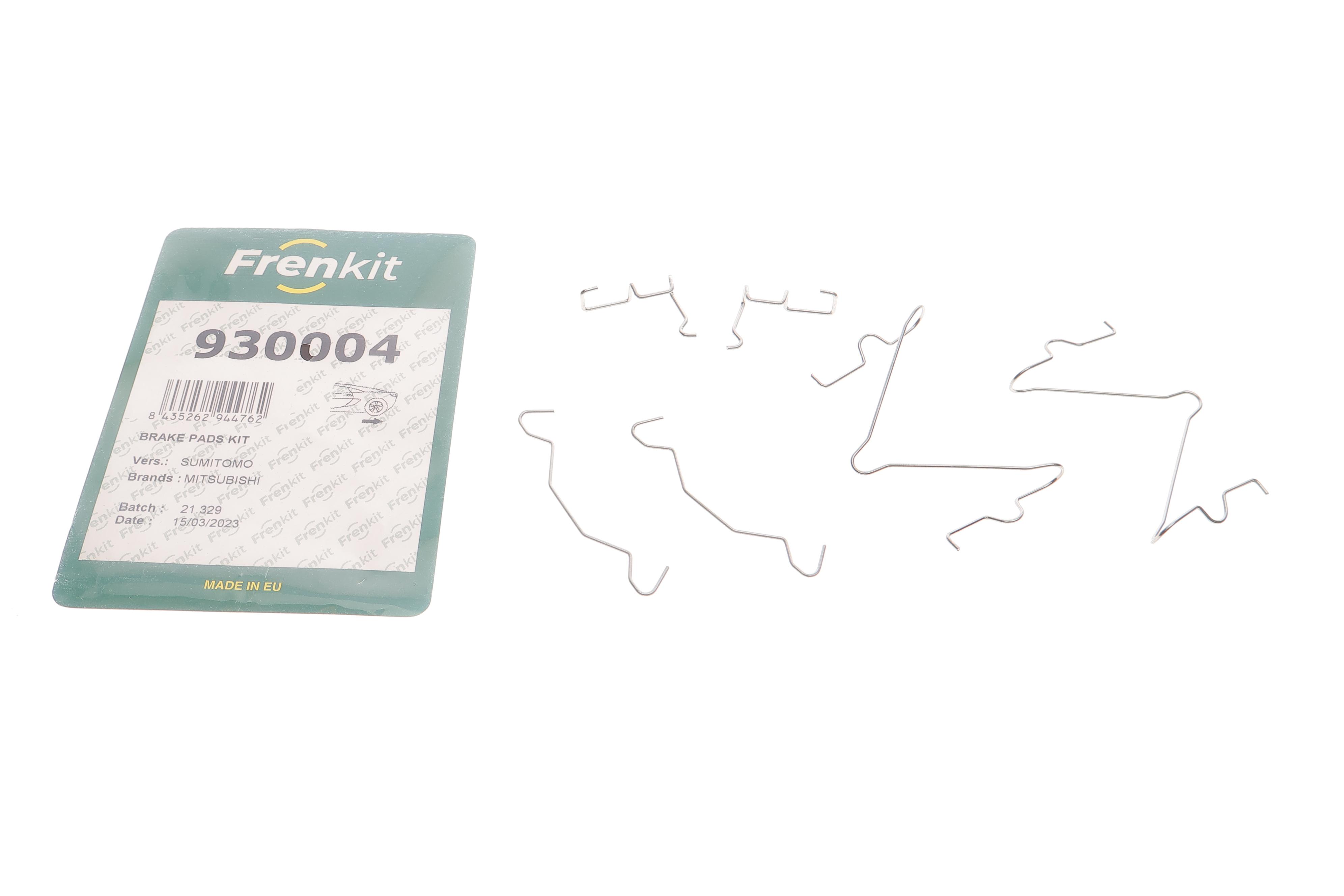 Планка супорта (заднього) прижимна (к-кт) Mitsubishi 97-09 (Sumit)