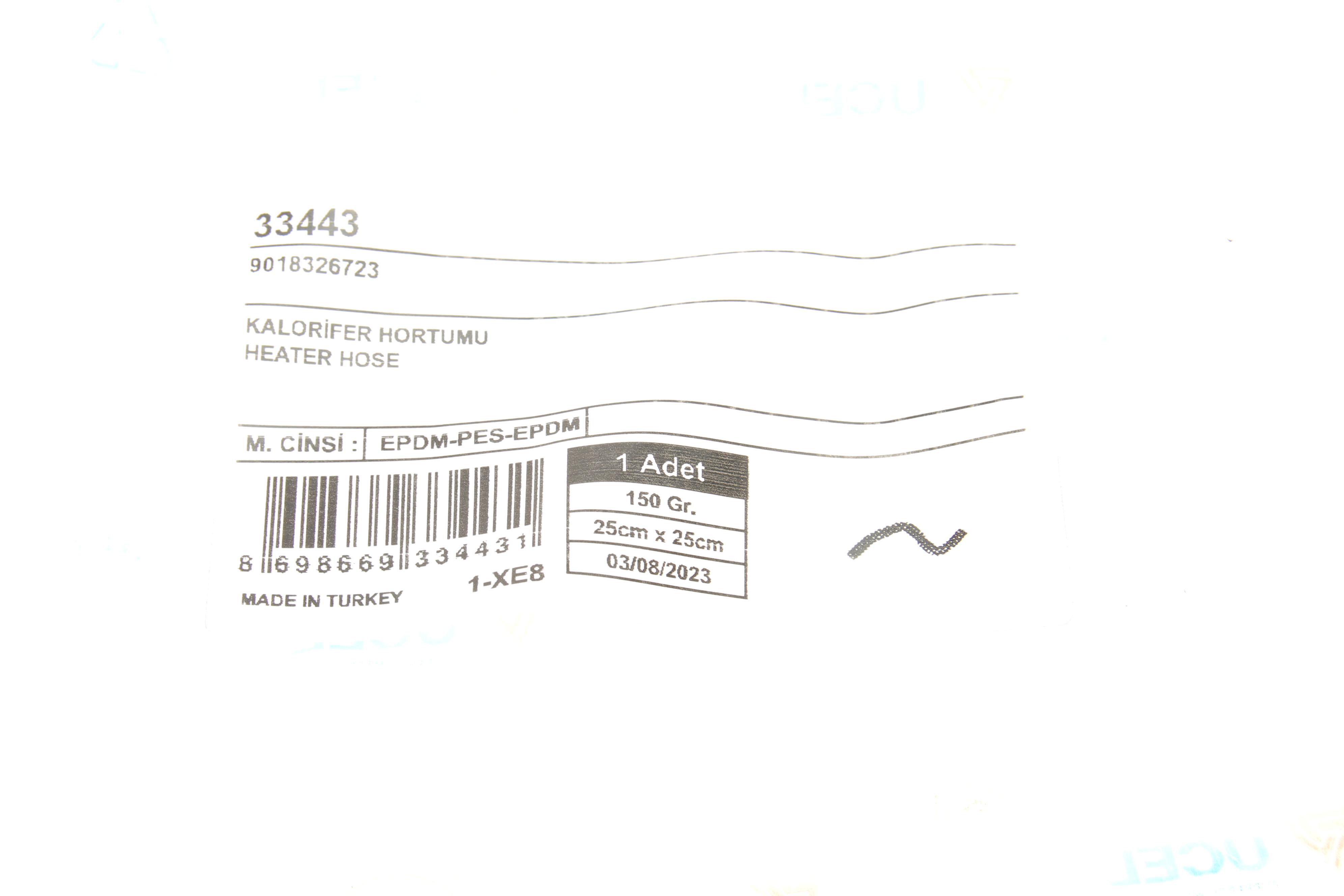 Патрубок печки MB Sprinter 2.2CDI OM611