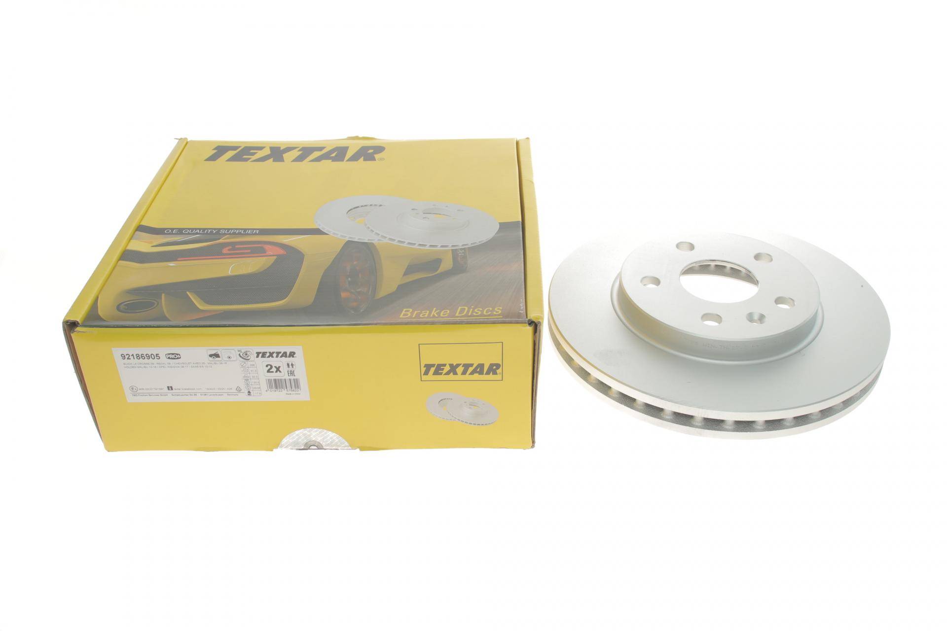 Диск гальмівний (передній) Opel Insignia A 08- (296x30) PRO+