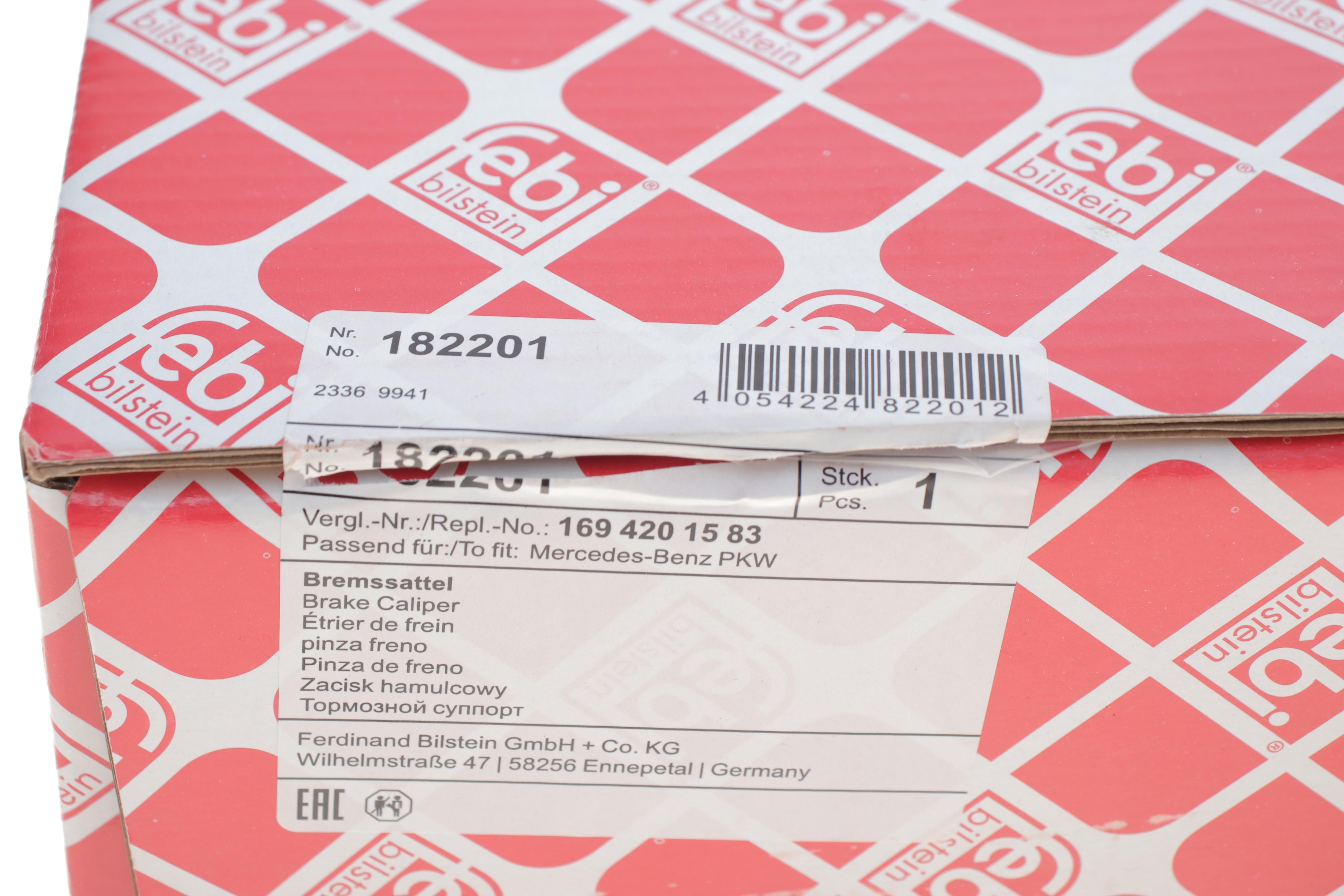 Супорт гальмівний (задній) (L) MB A-class (W169)/B-class (W245) 1.5-2.0D 04-12 (d=30mm)