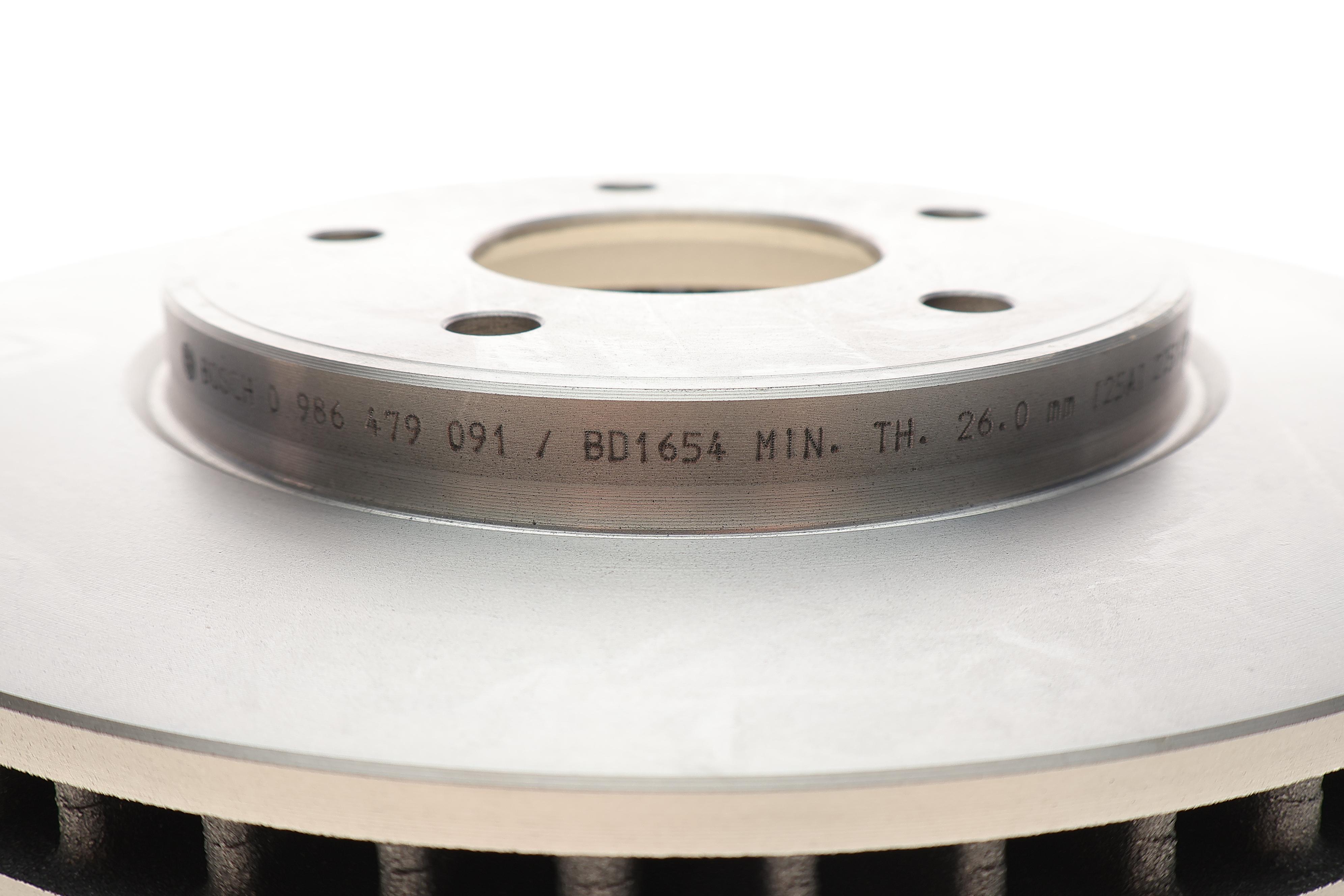 Диск тормозной (передний) Nissan Leaf 10-/NV200 14- (283x28) (вентил.)