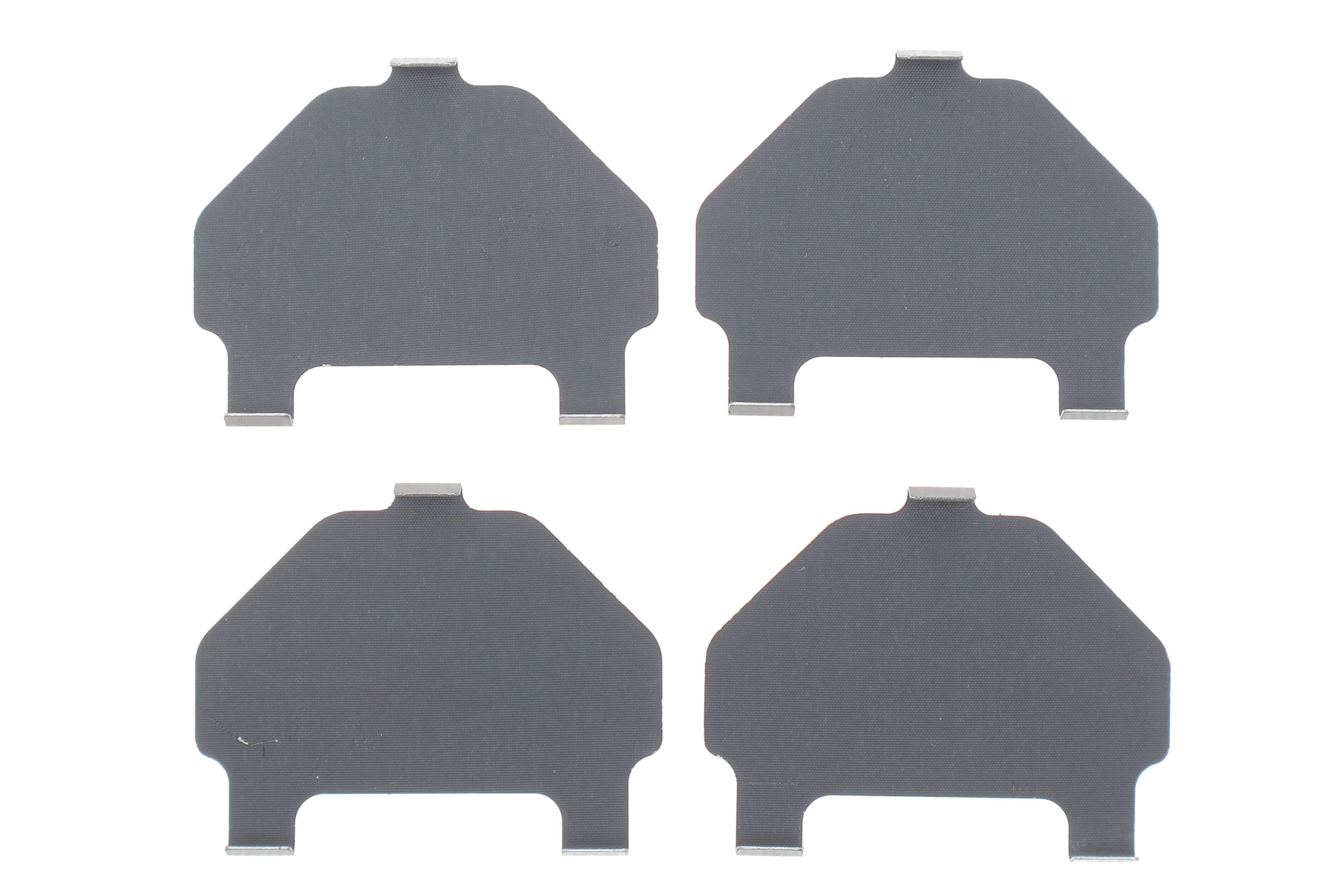 Комплект протискрипних пластин (задніх) Toyota Corolla 01-08/Camry 82-86/Yaris/Celica 99-05 (Akebono)