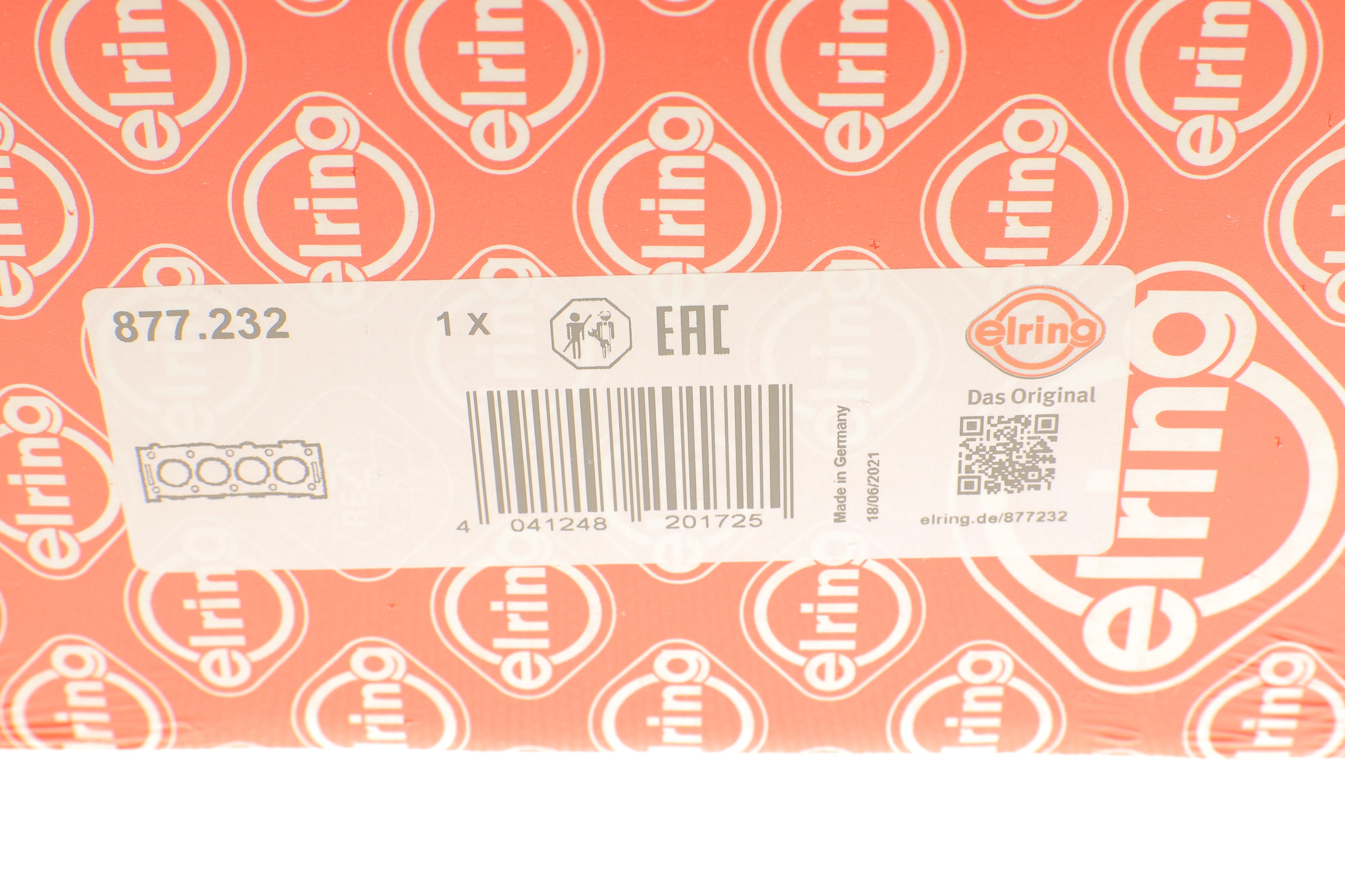 Прокладка ГБЦ Skoda Fabia 1.2 01- (0.64mm, Ø 77,00mm )