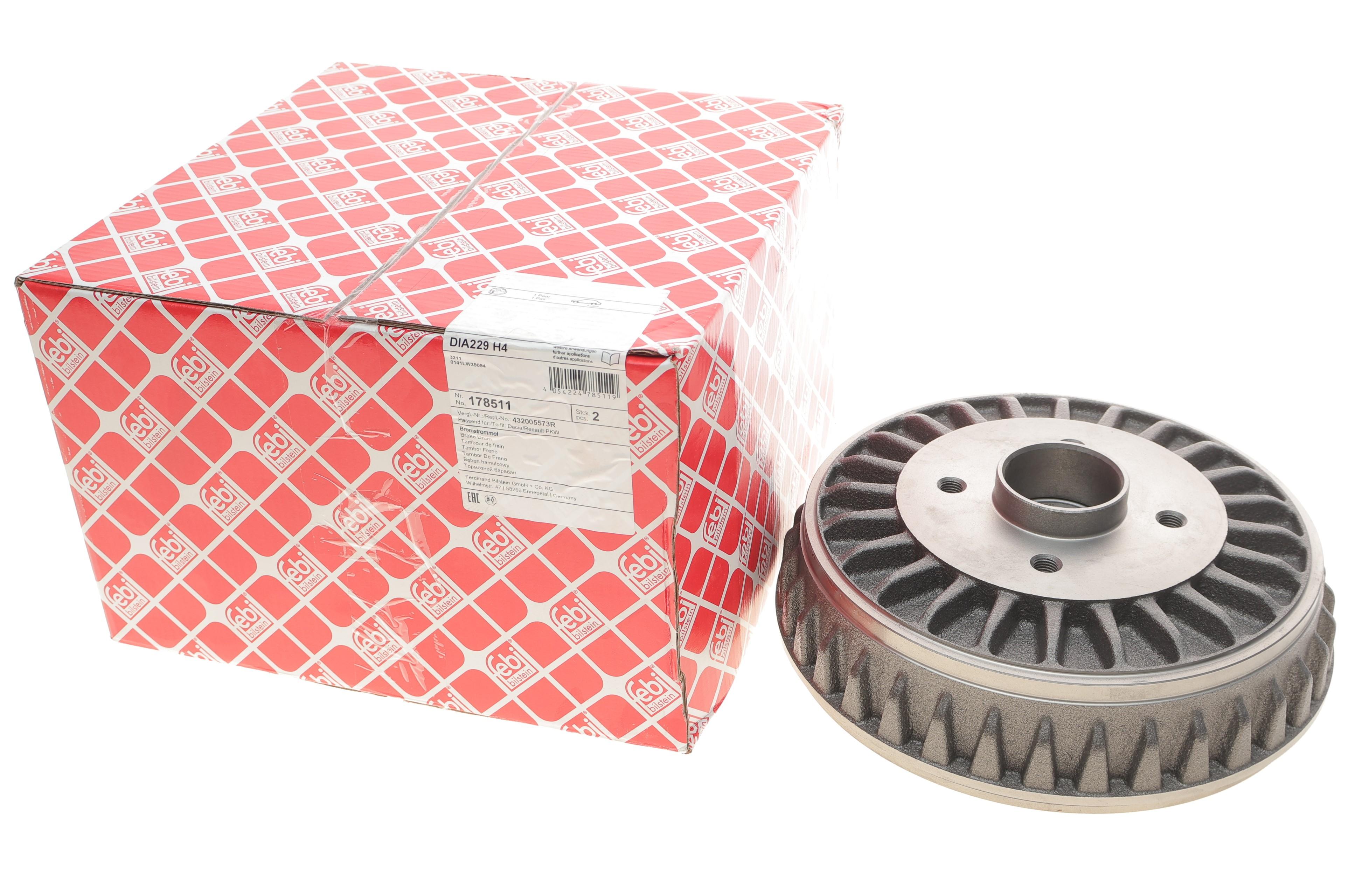 Барабан тормозной (задний) Renault Kangoo 1.5 dCi/1.6 16V 08-