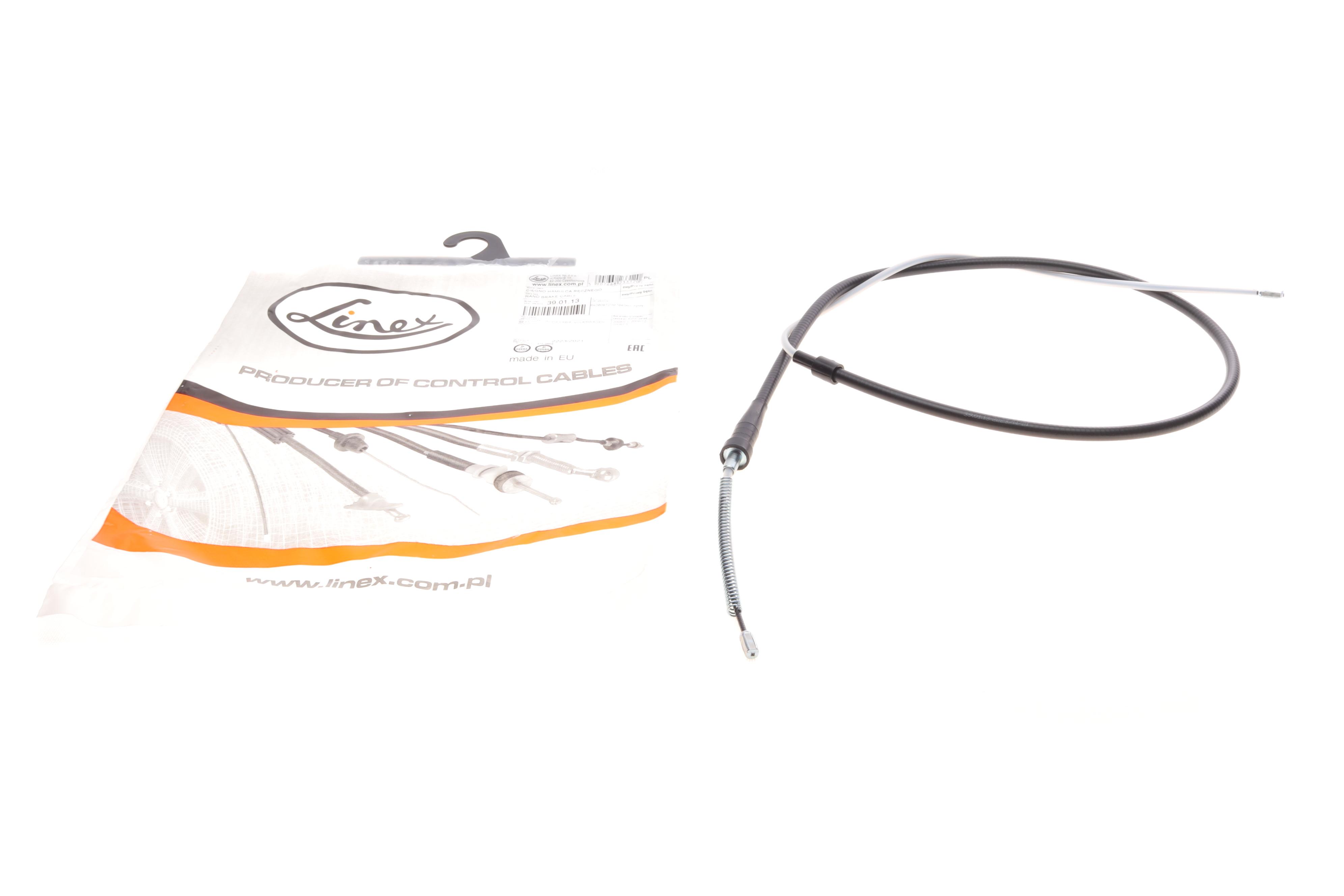 Трос ручника (задній) Skoda Fabia/VW Polo 05-14 (1581/926mm)