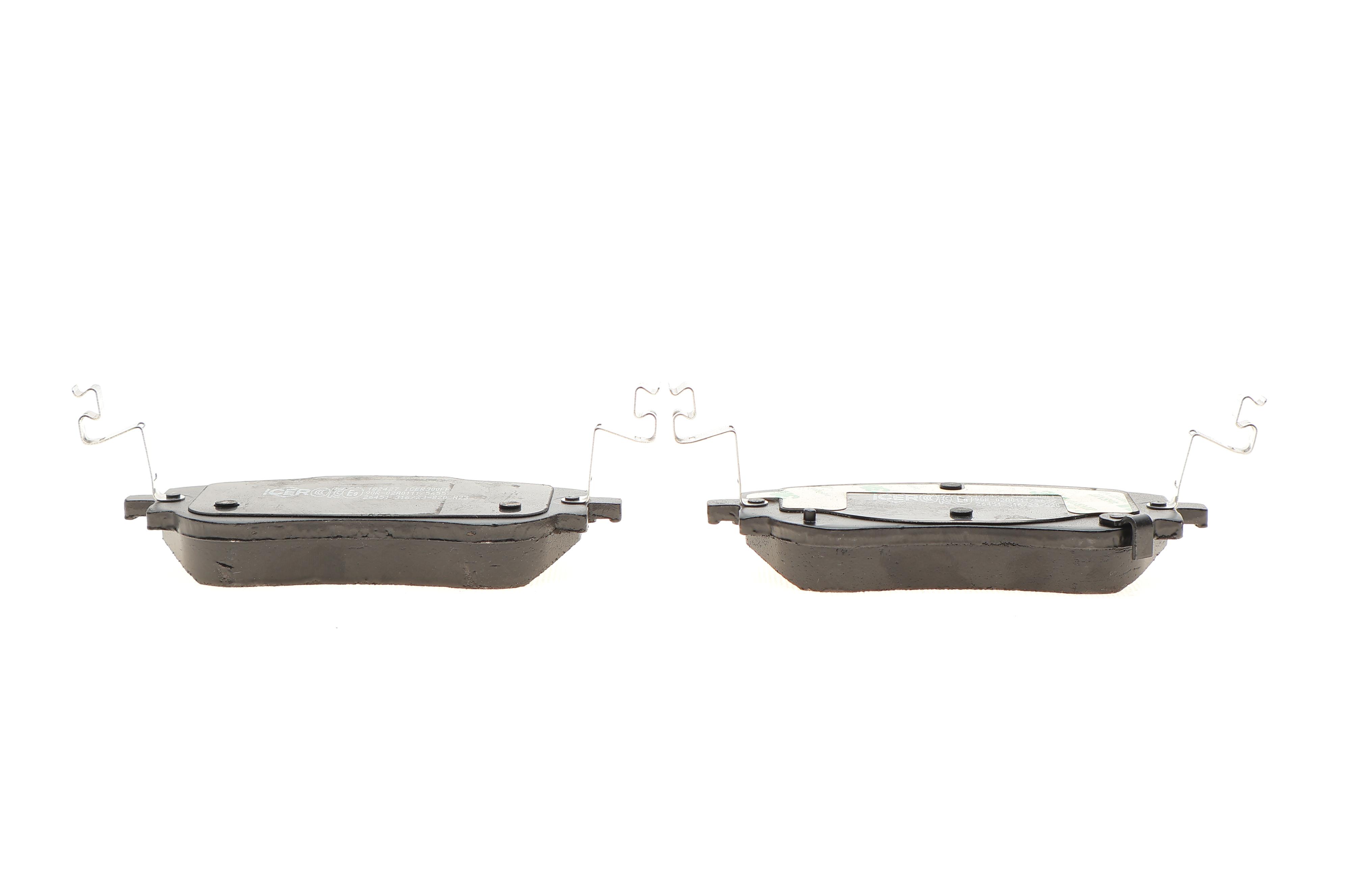 Колодки гальмівні (передні) Fiat 500 II Electric 12-/500 e 20-/Tipo 15-