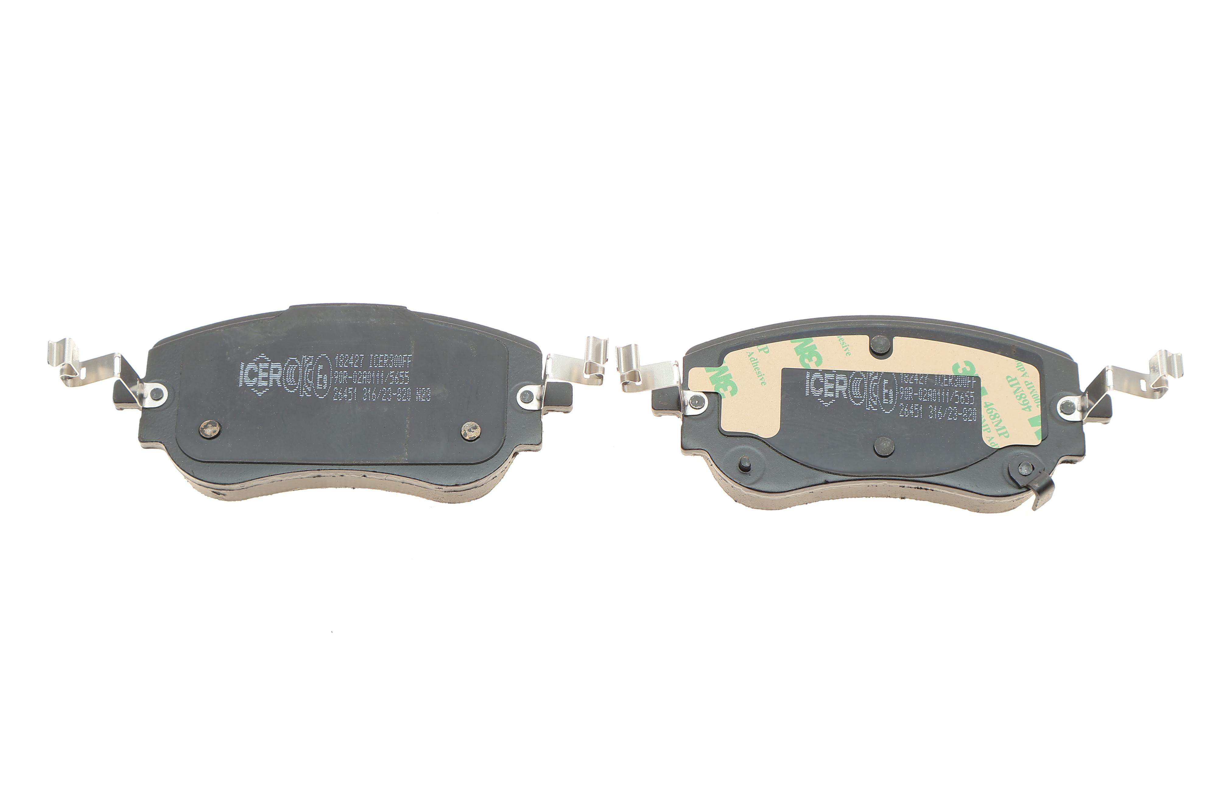 Колодки гальмівні (передні) Fiat 500 II Electric 12-/500 e 20-/Tipo 15-