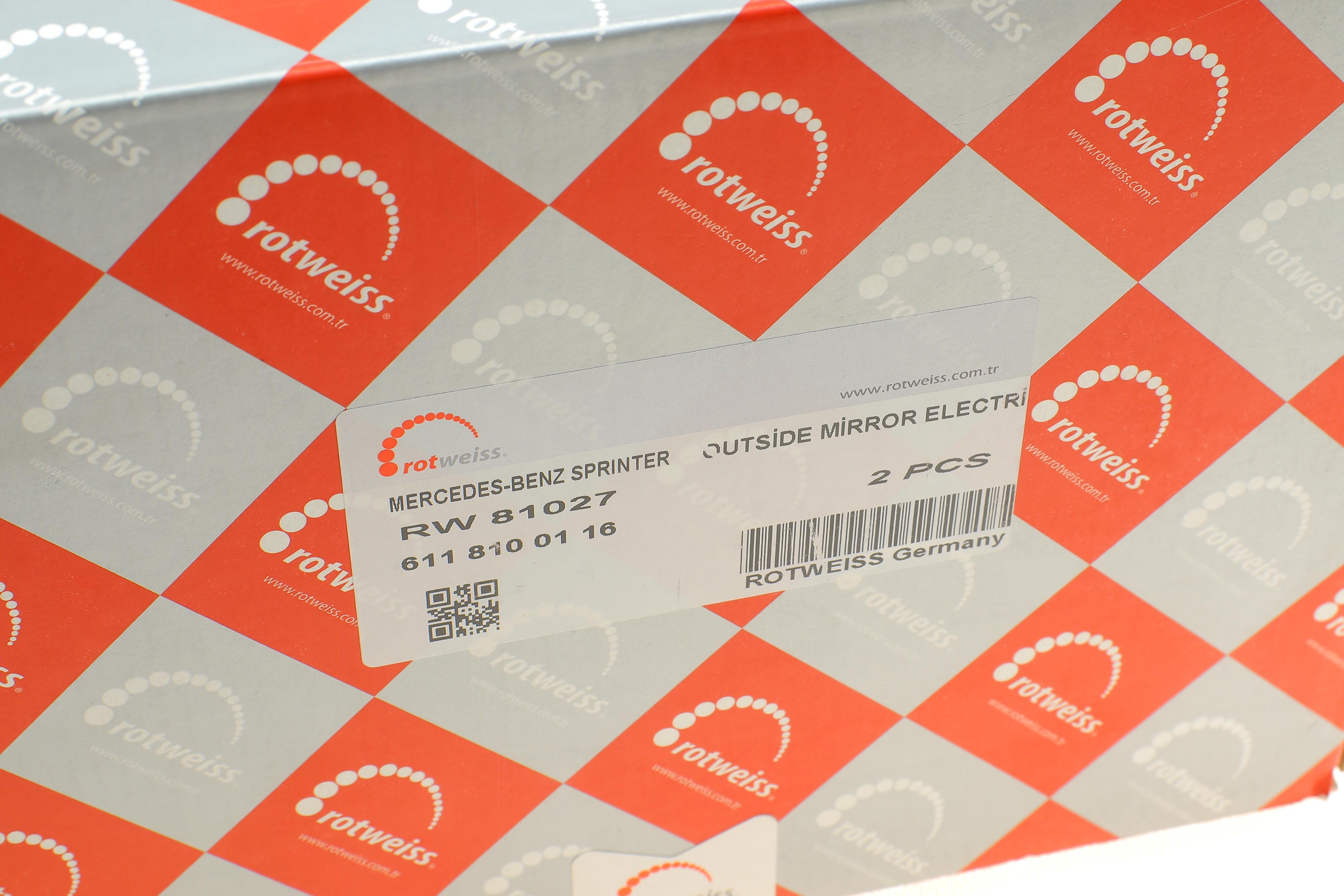 Дзеркало заднього виду MB 207-410D 81-