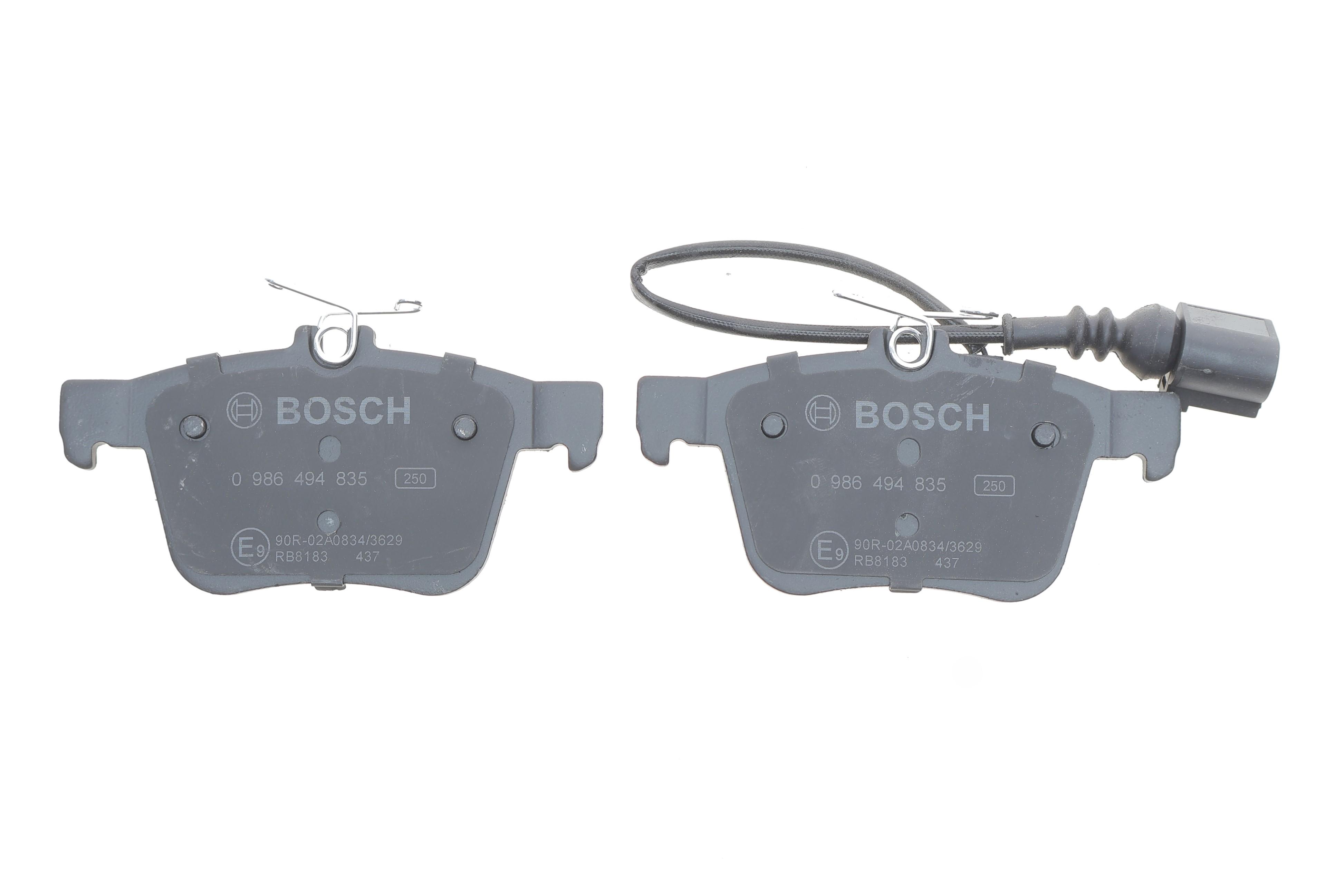 Колодки гальмівні (задні) Audi A3 2.5 RS 15-