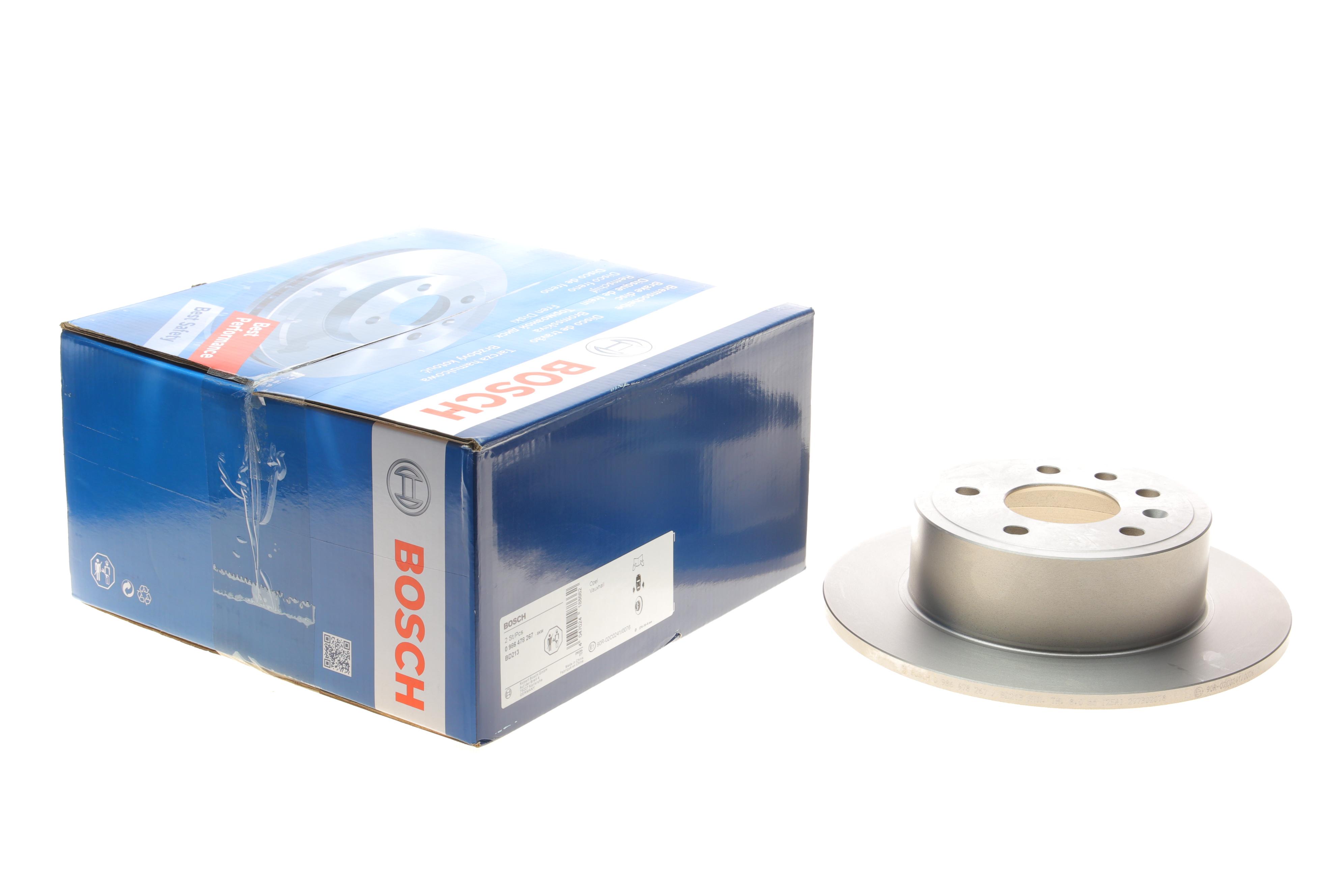 Диск тормозной (задний) Opel Omega/Senator 1.8-3.6 86-94 (270x10)