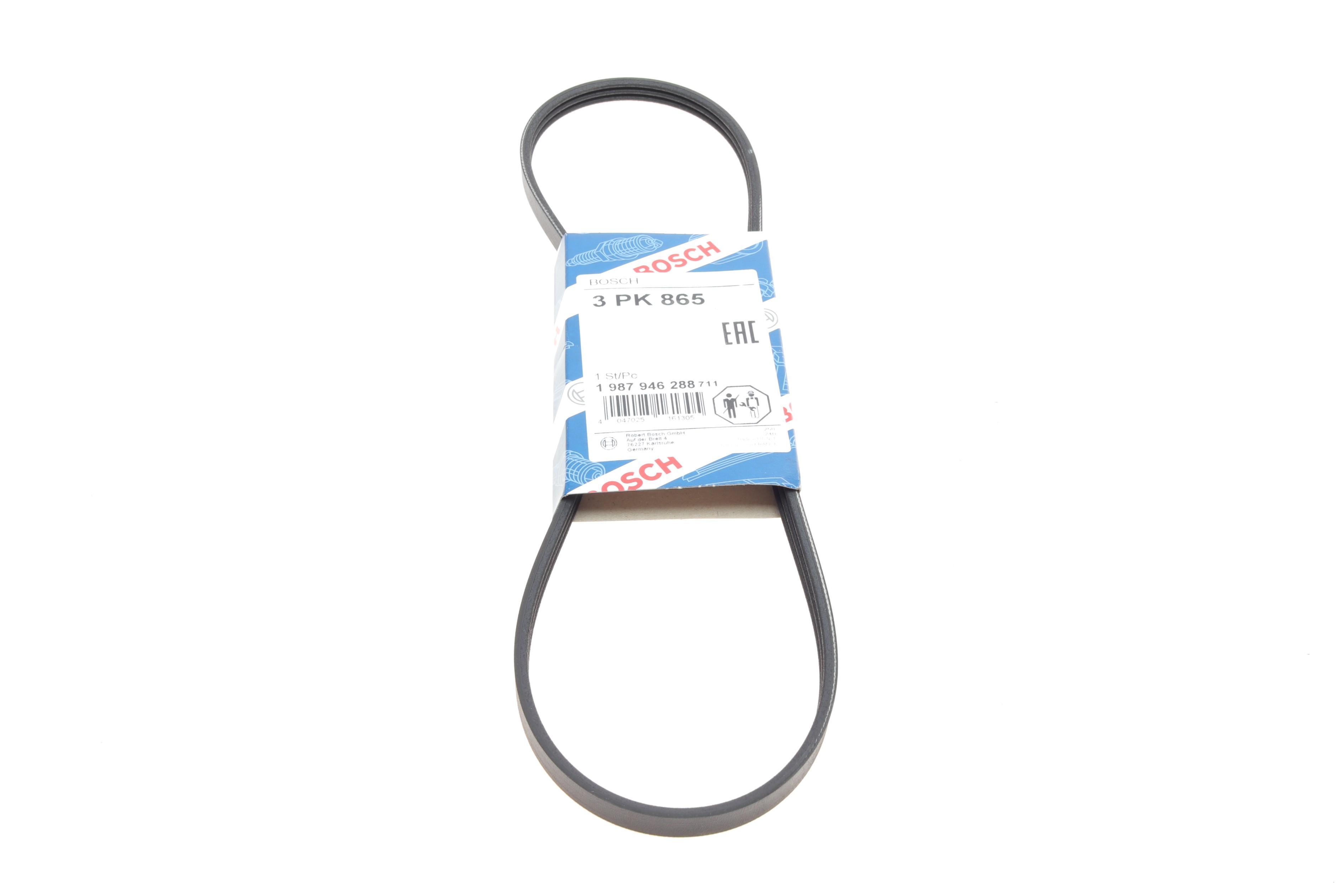 Ремінь генератора Citroen Jumper/Peugeot Boxer 2.5D 96-02 (3PK865)