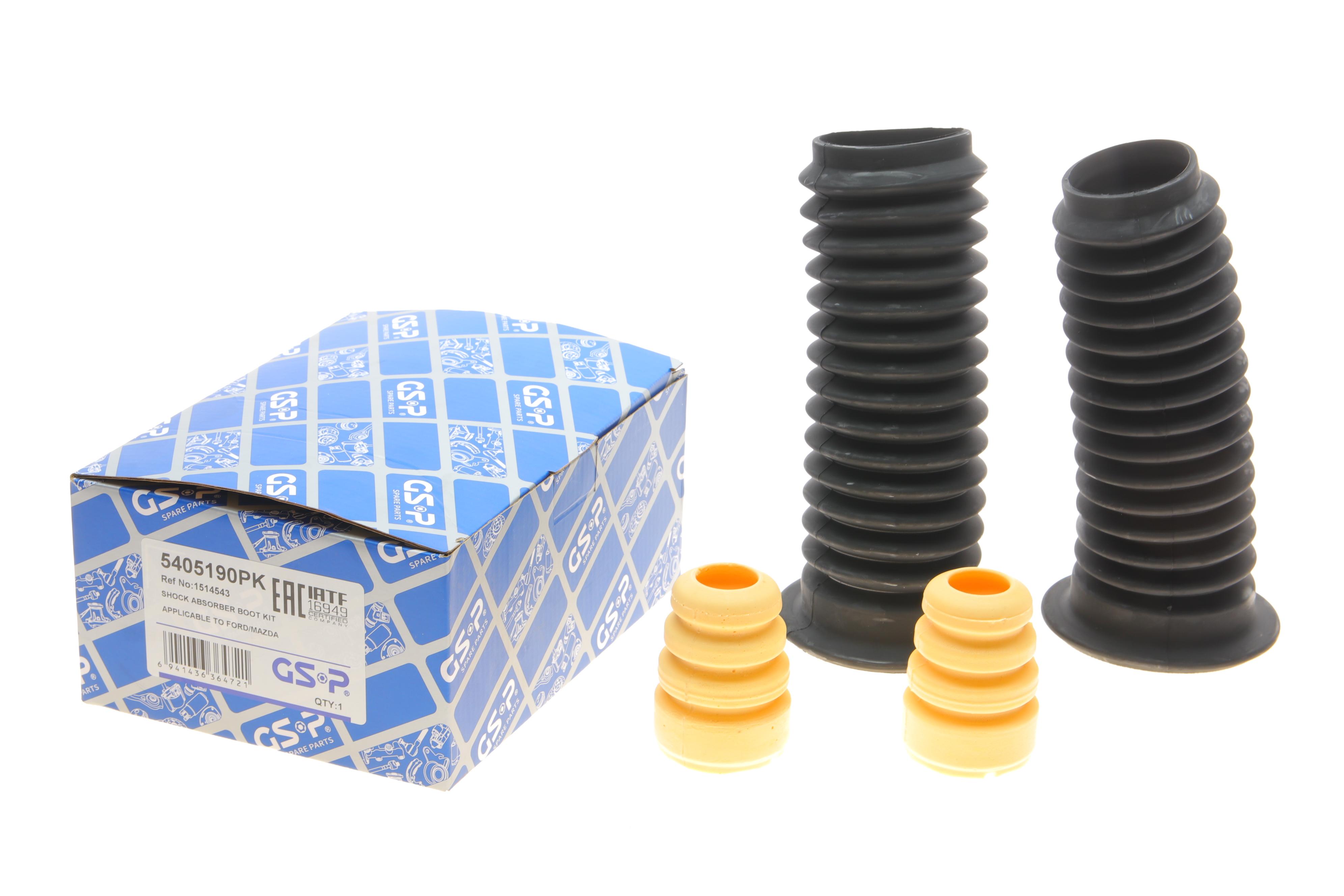 Пильник + відбійник амортизатора (переднього) Ford Fiesta/Mazda 2 07- (к-кт 2шт)