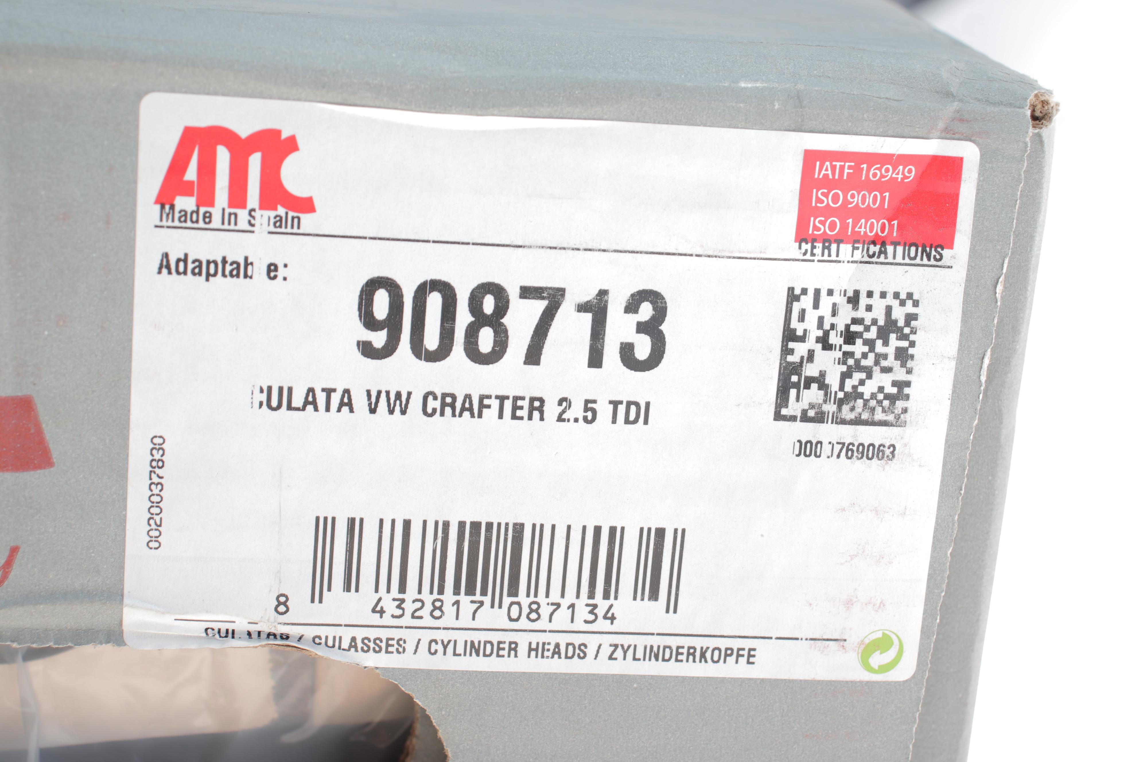 Головка блока цилиндров VW Crafter 2.5TDI 06-13