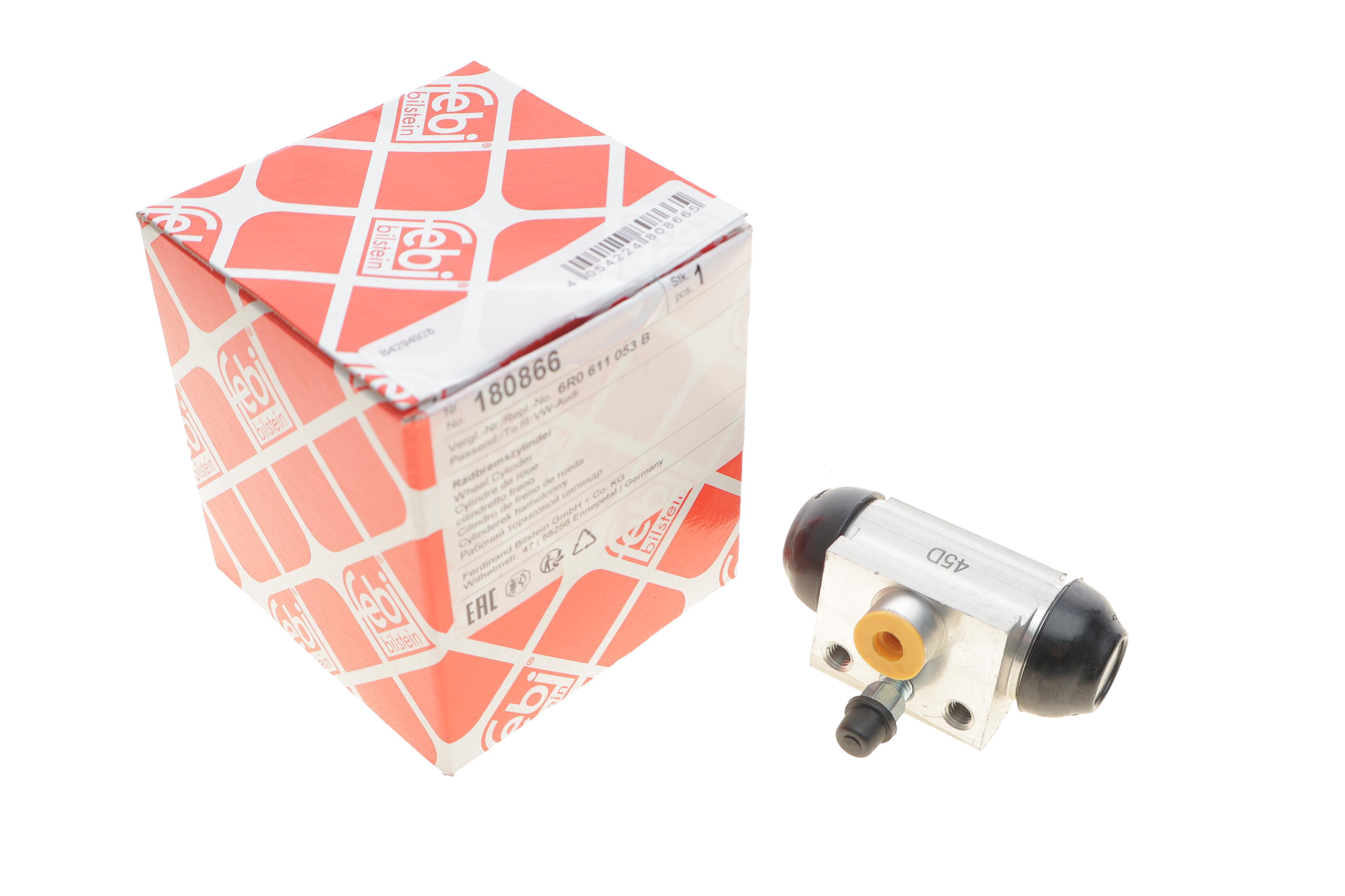 Циліндр гальмівний (задній) Skoda Rapid 12-/Roomster 06-15/Seat Toledo 12-19 (d=19mm)