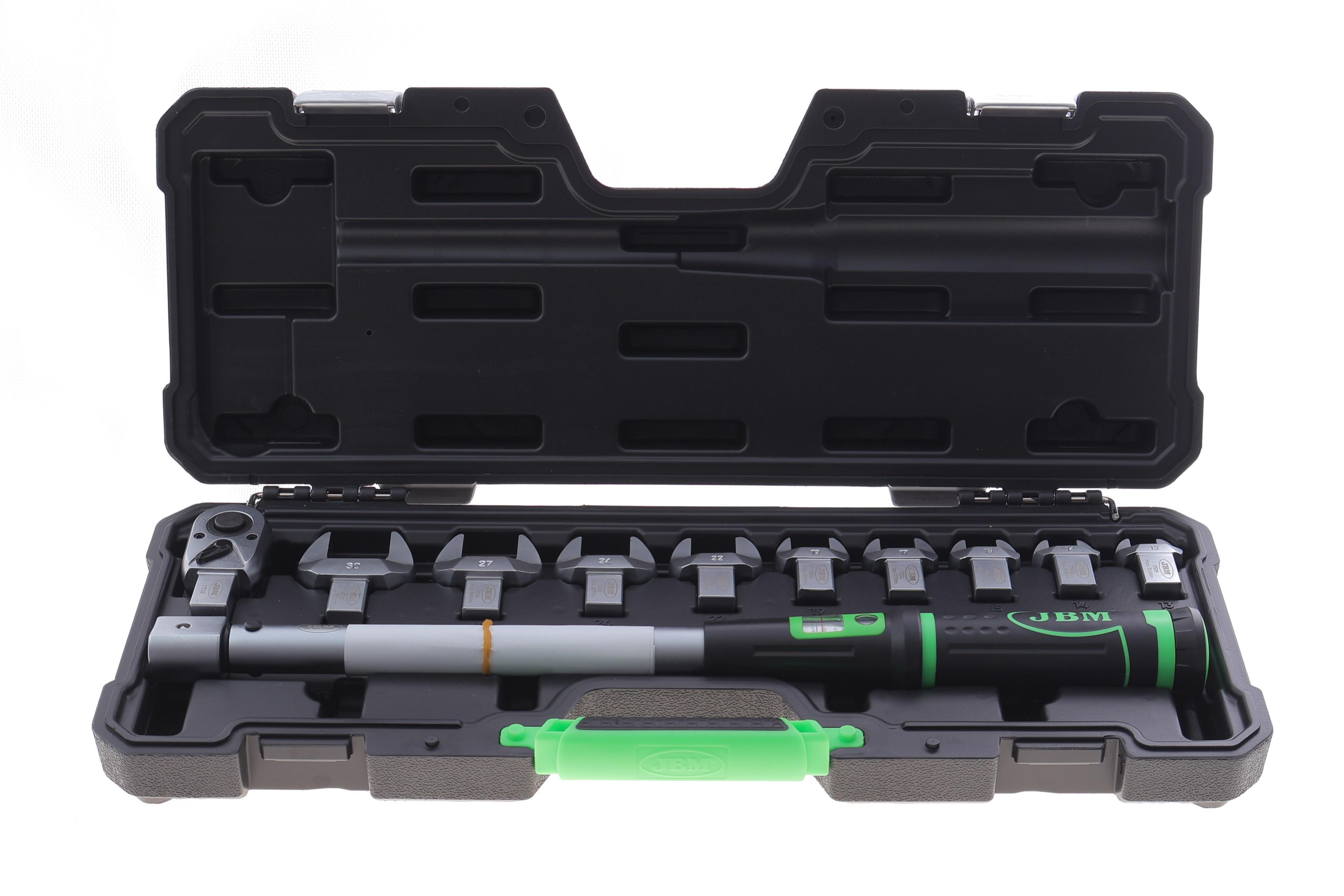 Ключ динамометричний із змінними насадками 1/2" 40-200 Нм 325 мм