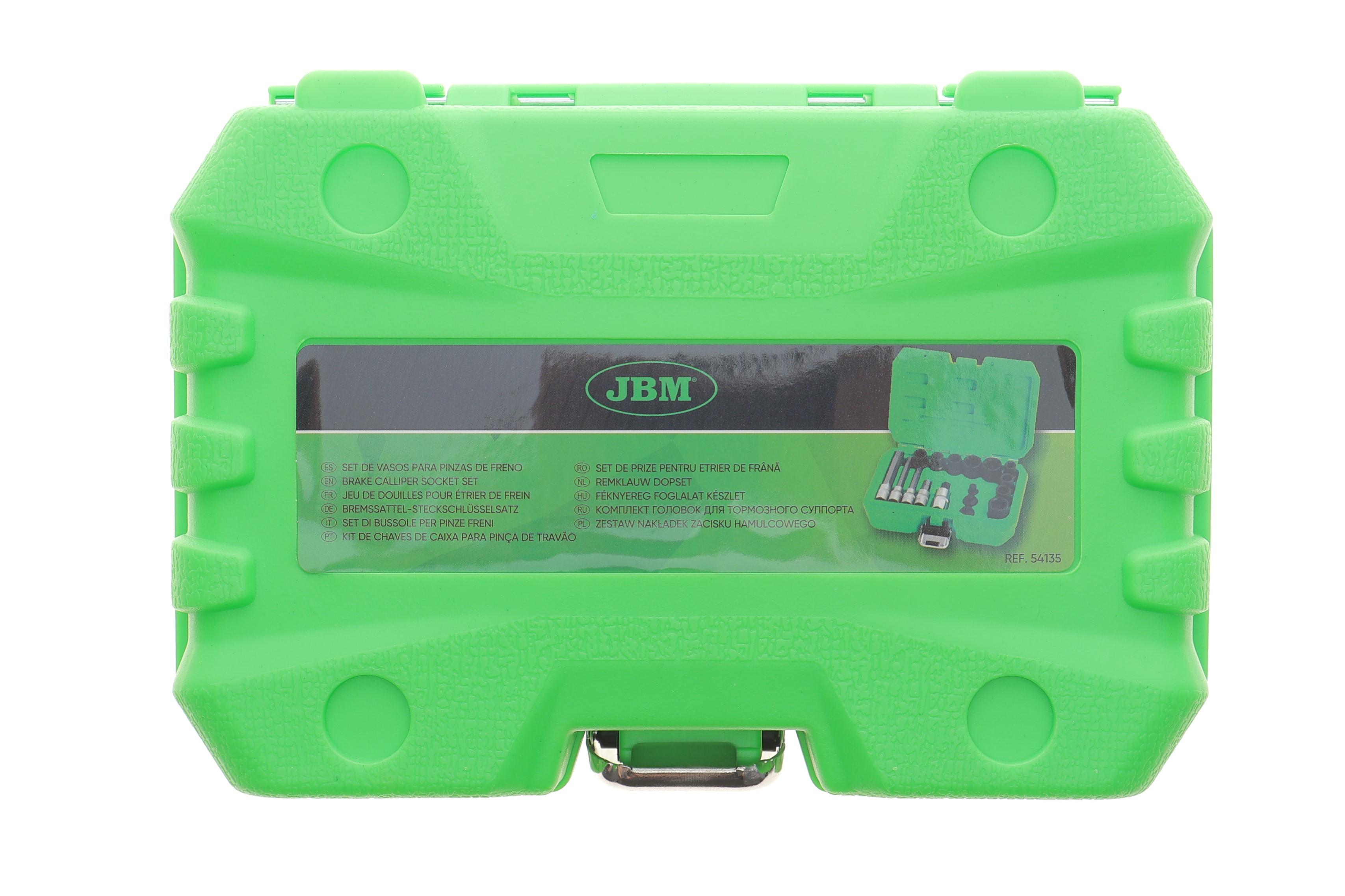 Набір головок для демонтажу гальмівних супортів (17шт.)