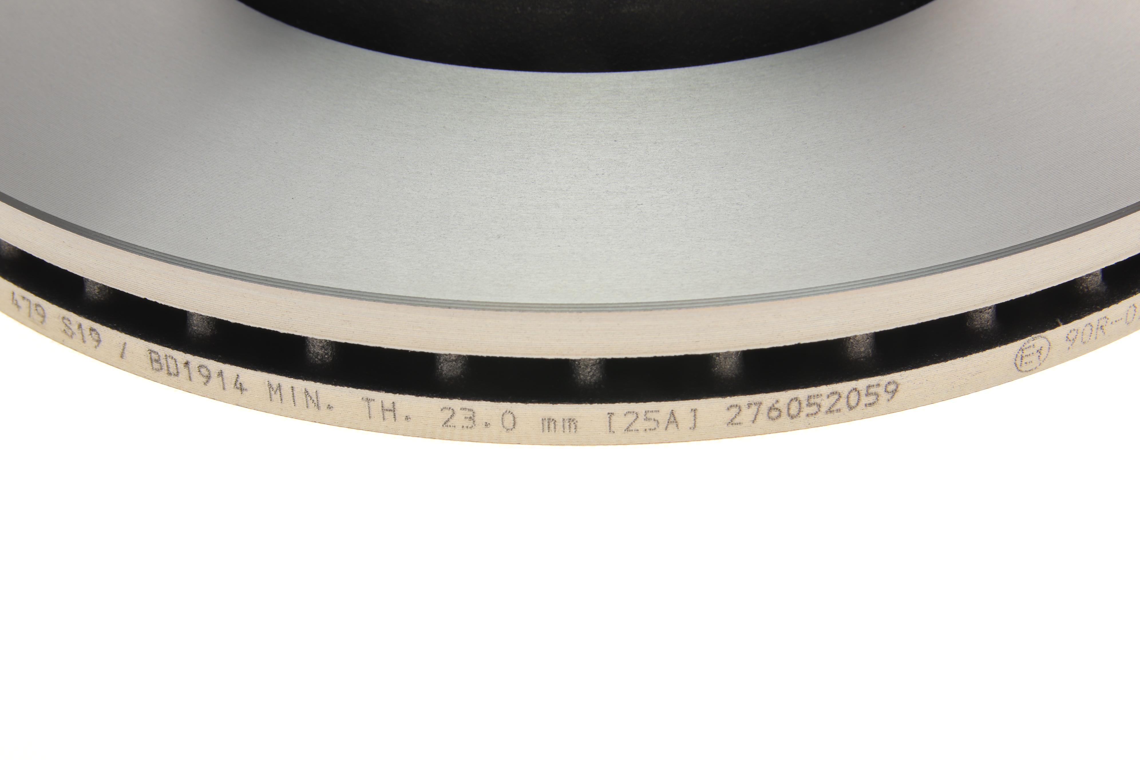 Диск тормозной (передний) Skoda Superb/VW Passat 00-08 (288x25)