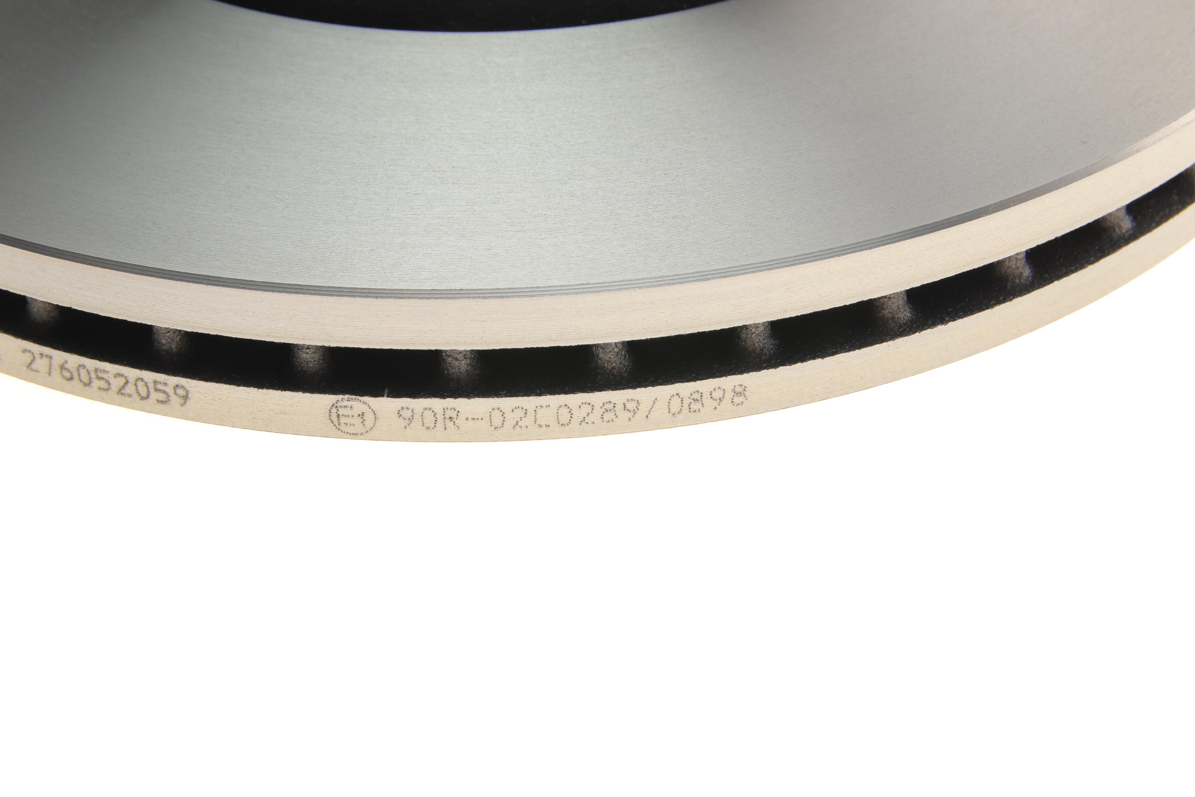 Диск тормозной (передний) Skoda Superb/VW Passat 00-08 (288x25)