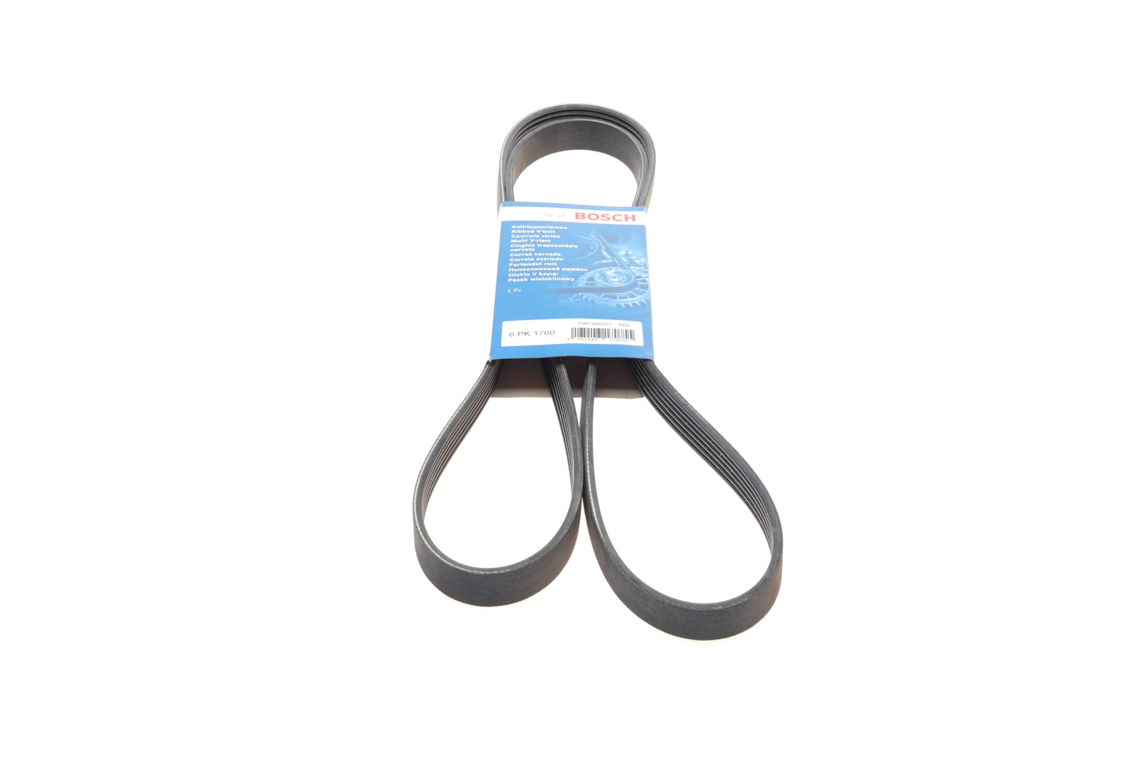 Ремень генератора MB W202/203/VW/Audi 2.4/2.8i (6PK1760)