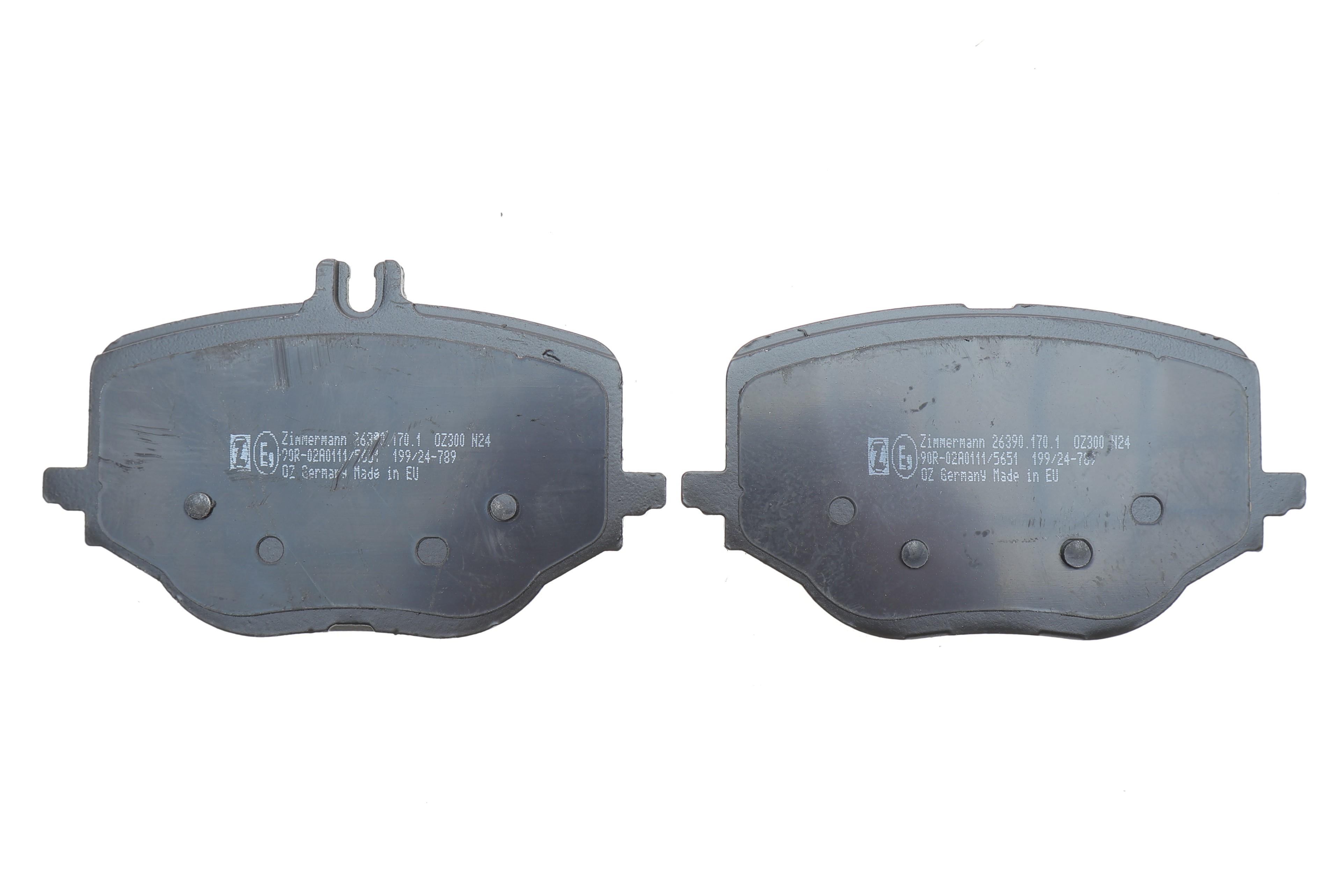 Колодки тормозные (задние) MB S-class (W223) 20- M256 (ZF)