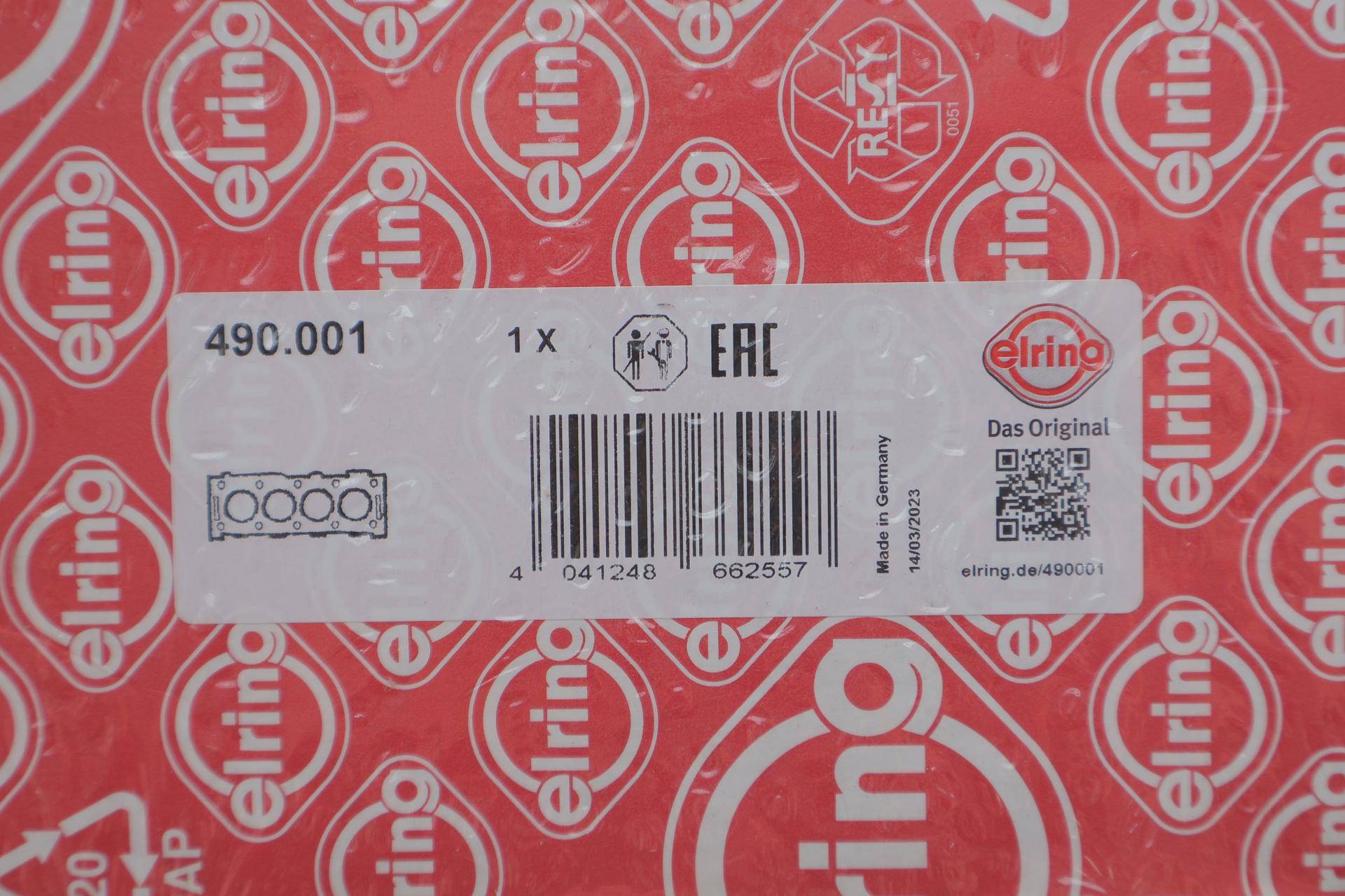 Прокладка ГБЦ Ford Transit 1.5TDCi 15- (1.25mm)