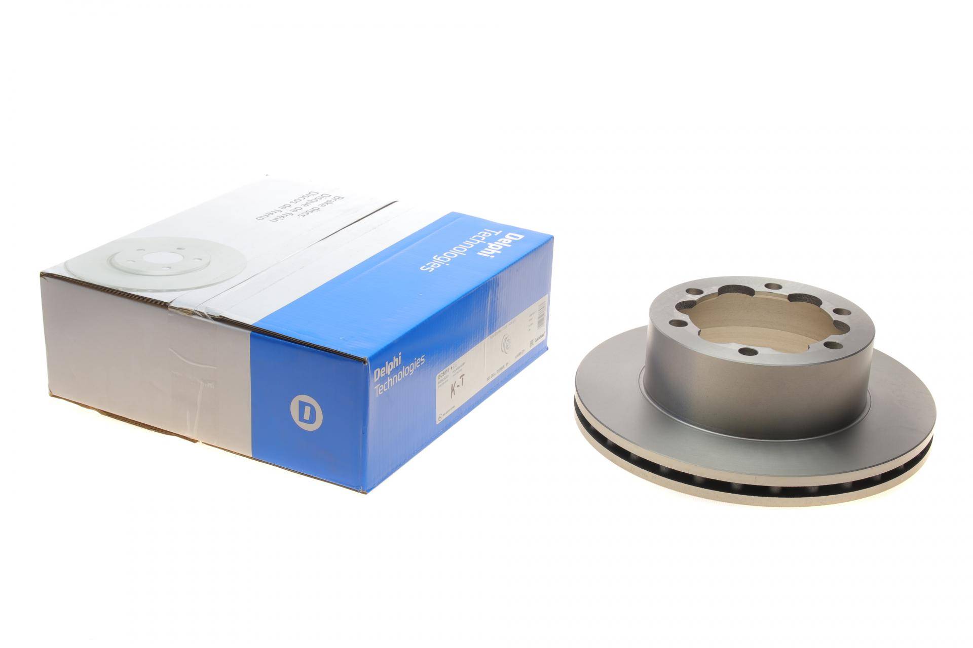 Диск гальмівний (задній) MB Sprinter (B906/B907)/VW Crafter 06- (303x28) (з покр.)(вентил.)