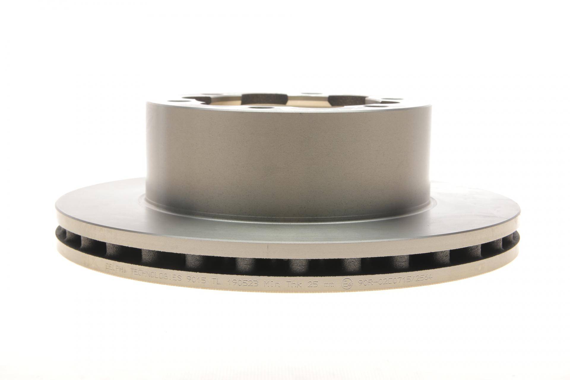 Диск гальмівний (задній) MB Sprinter (B906/B907)/VW Crafter 06- (303x28) (з покр.)(вентил.)