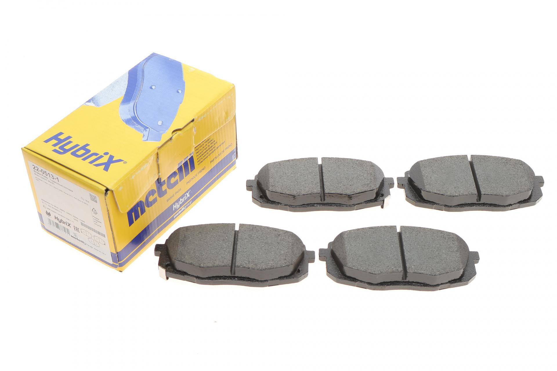 Колодки гальмівні (передні) Kia Soul III 19-/Hyundai Creta/Kona 16-