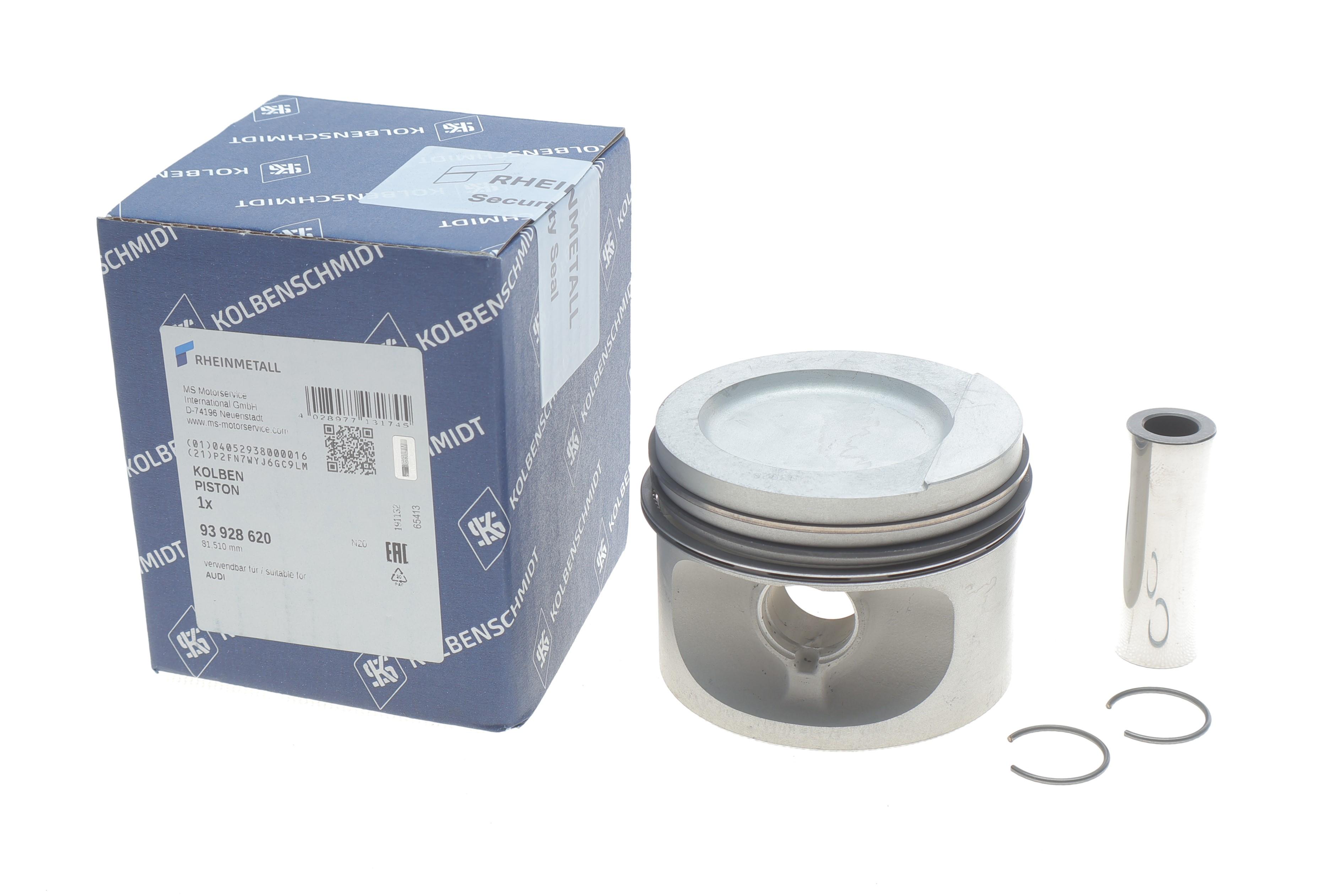 Поршень VW Passat/Golf III/Caddy/ Audi 100 1.8 82- (81.51mm/+0.5)