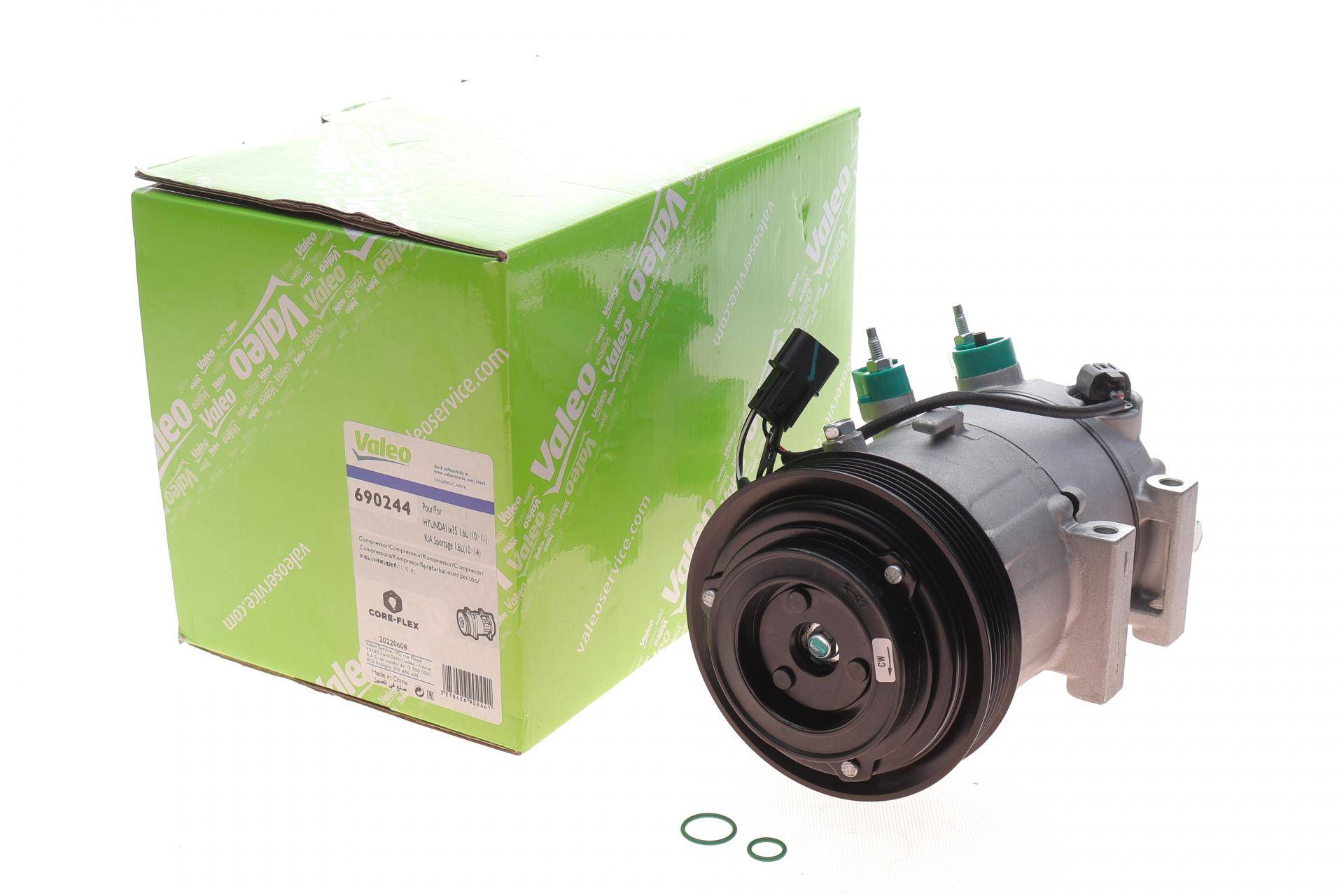 Компресор кондиціонера Hyundai ix35/Kia Sportage 1.6 10-