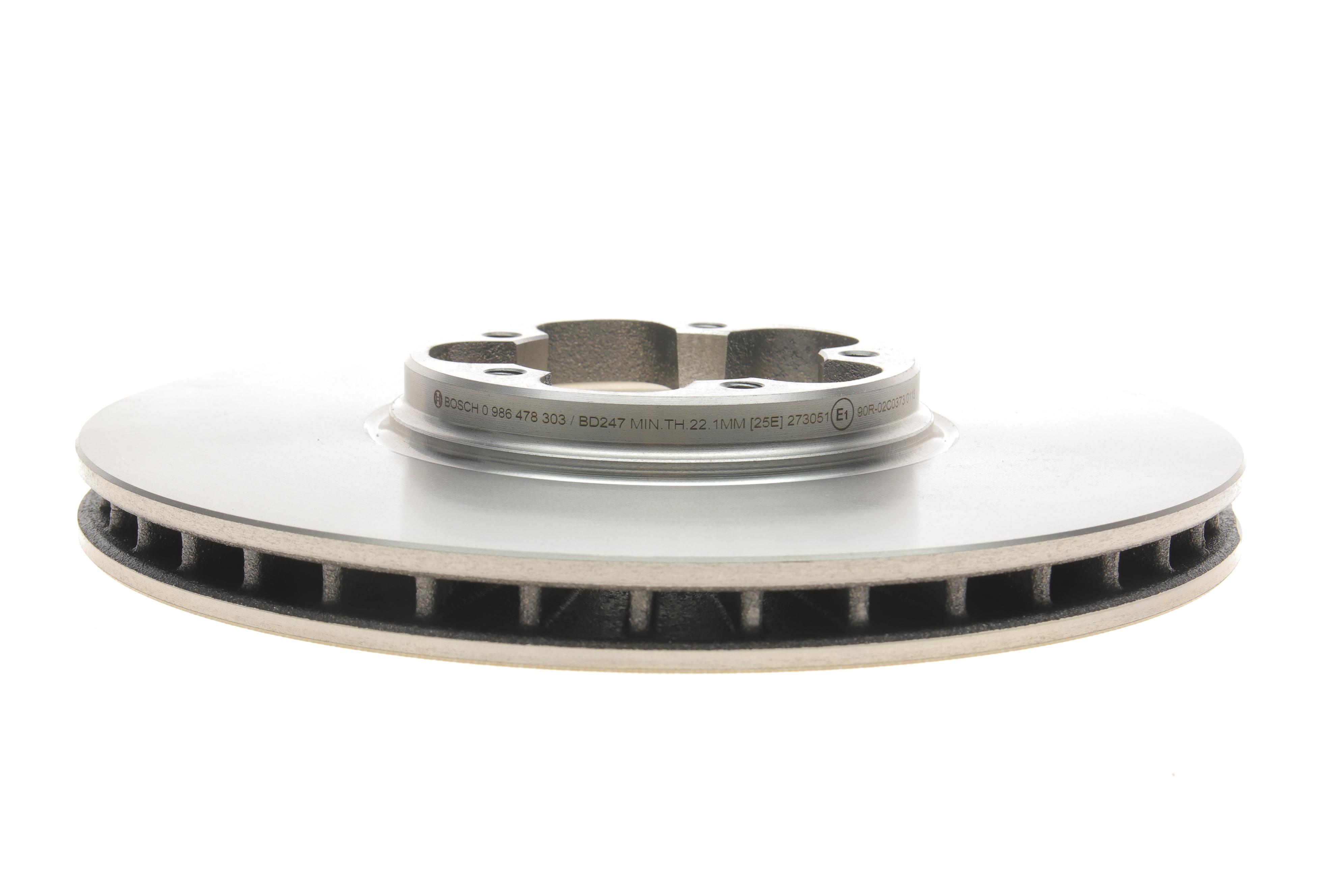 Диск гальмівний (передній) Ford Transit 00-06 (294x24.5) (з вентиляцією)