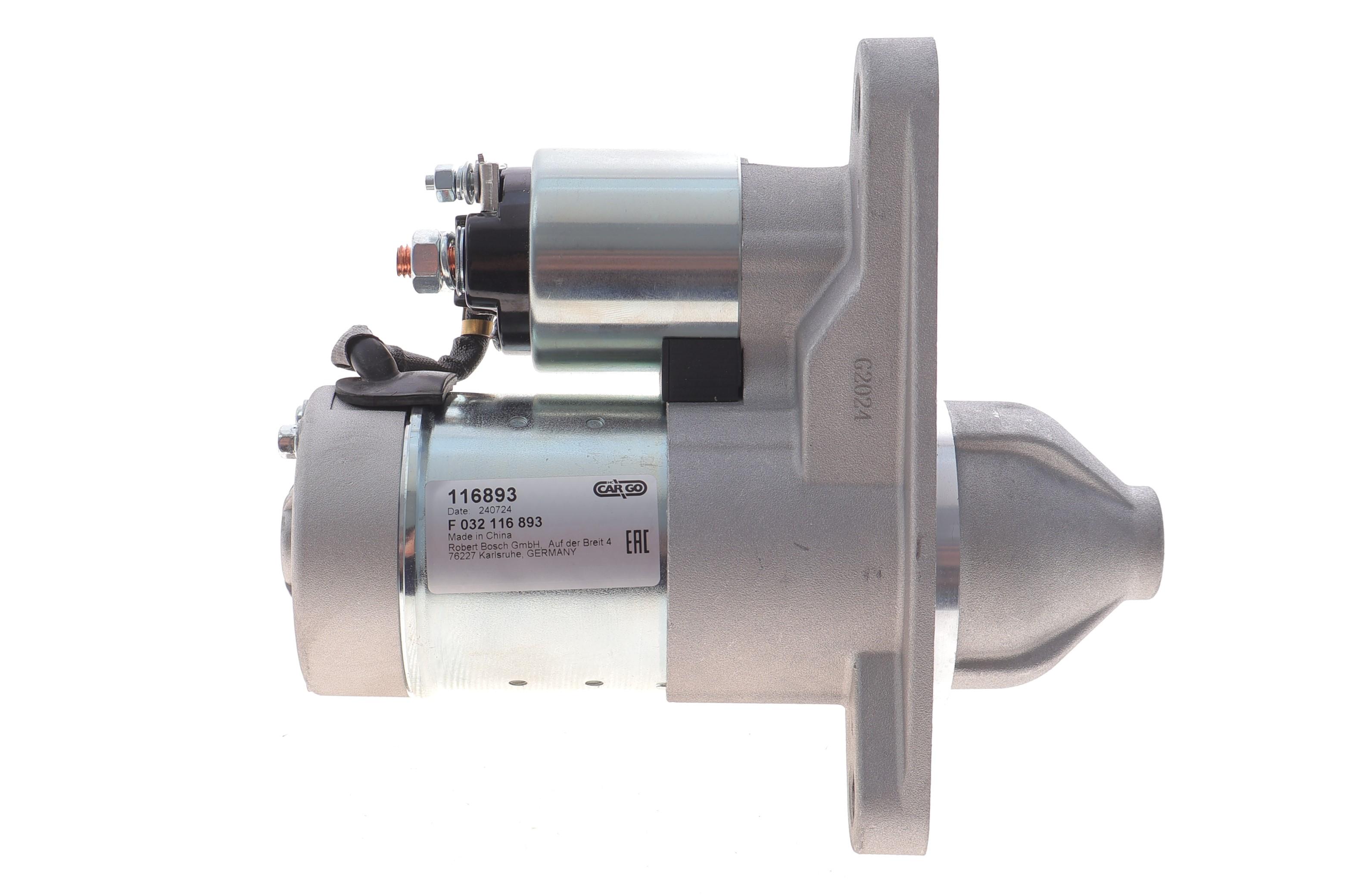 Стартер Nissan X-Trail 1.6 DIG-T 15- (12V/1.4kw) (z=11) = 116893