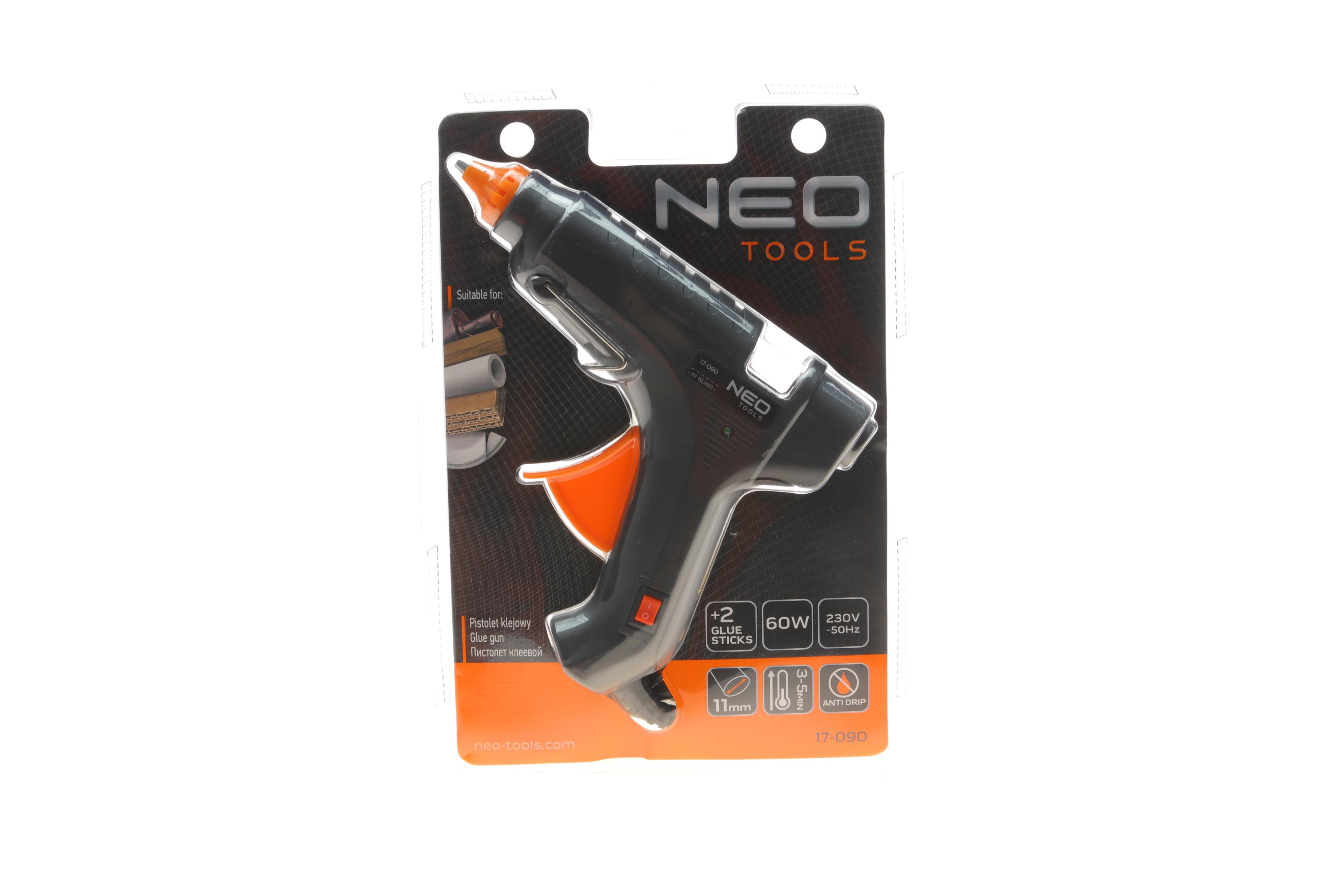 Пістолет термоклейовий (230V/60W діаметр клейового стержня 11mm)