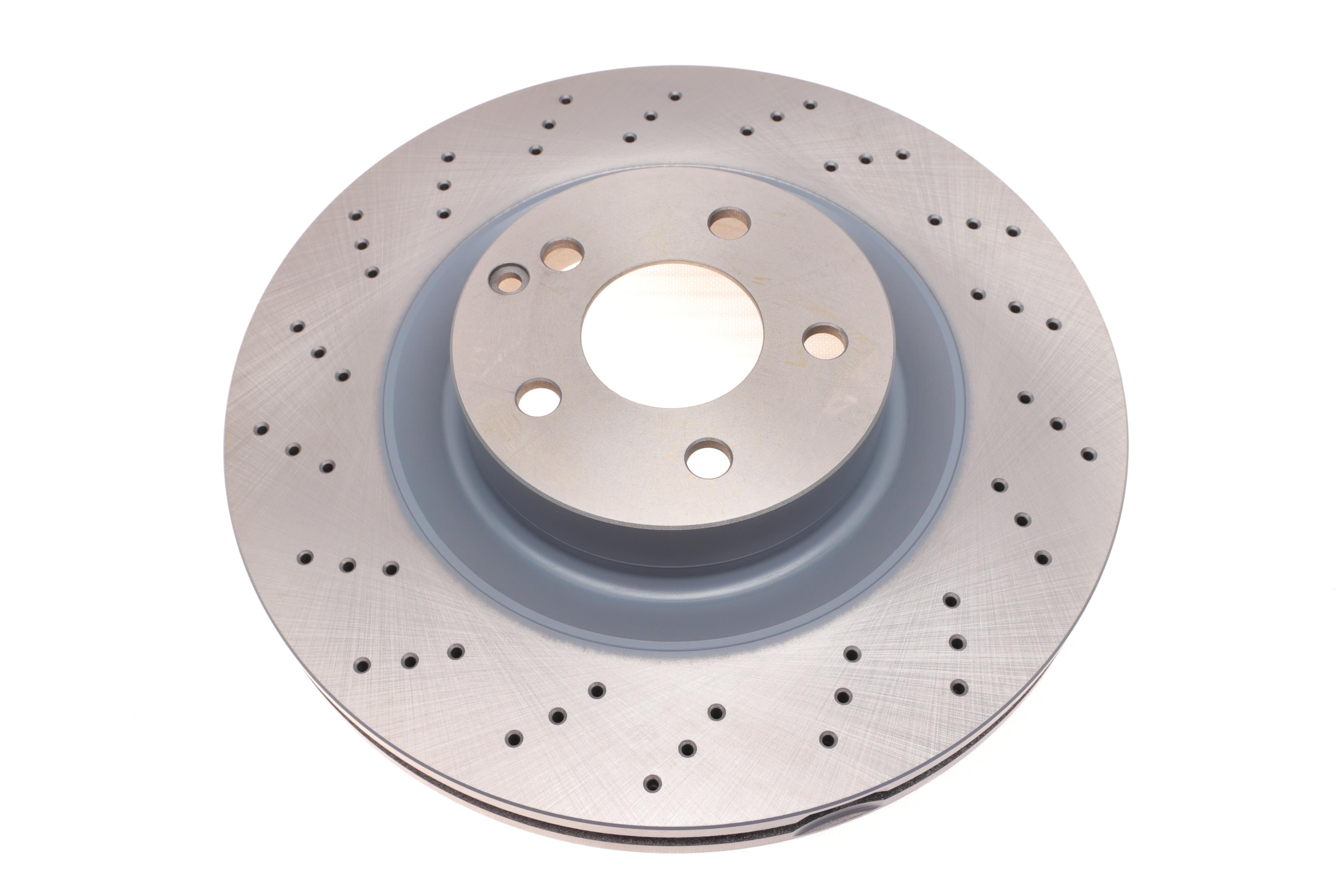 Диск гальмівний (передній) MB S-class (W221)/E-class (W211/W212) 05-13 (350x32)