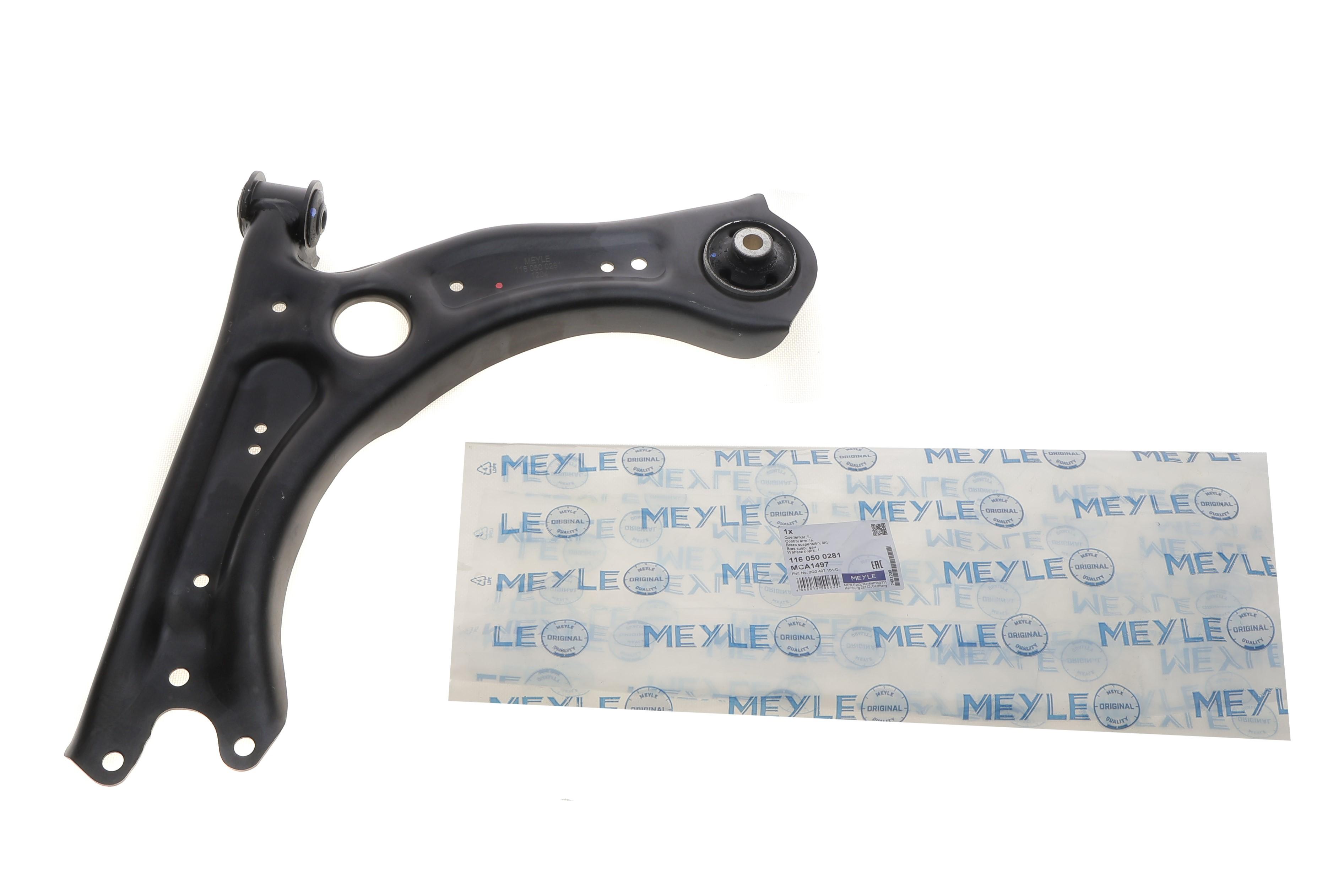 Важіль підвіски (передній/снизу) Audi A1/VW Polo 18- (L)