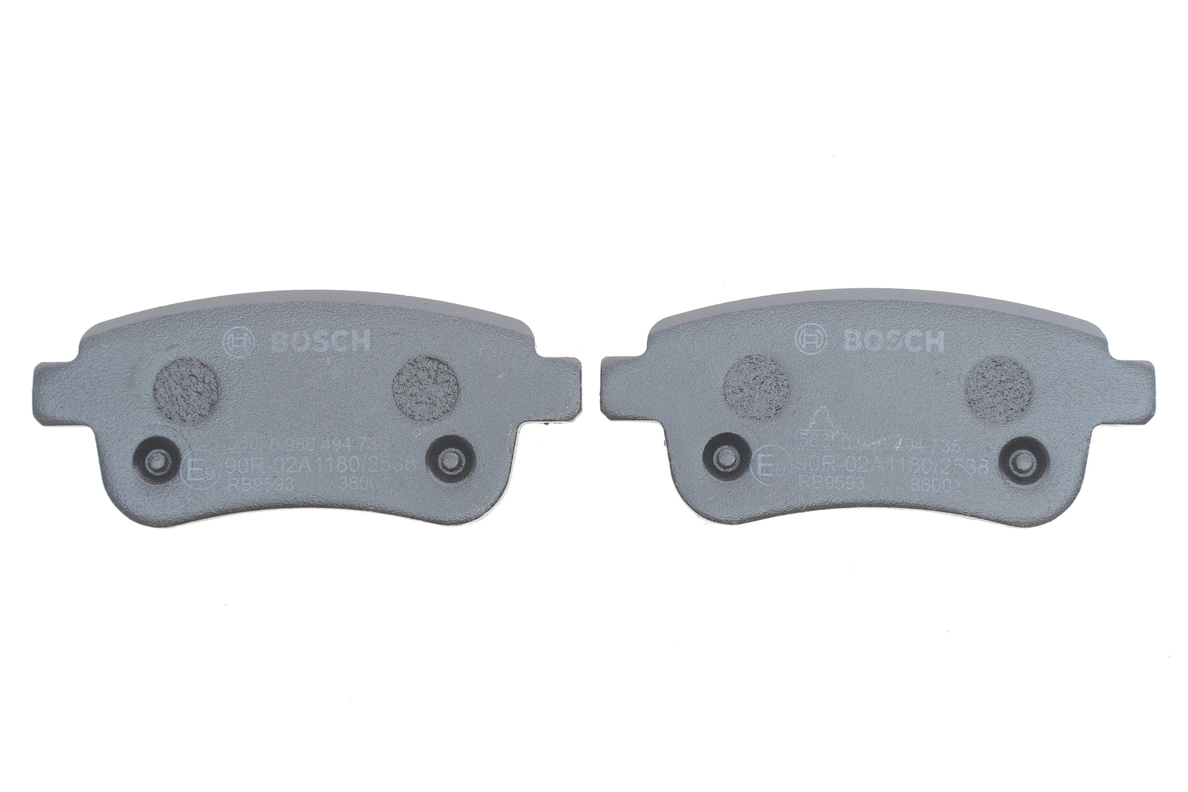 Колодки тормозные (задние) Renault Fluence/Megane/Scenic 1.2-2.0dCi 08- (к-кт)