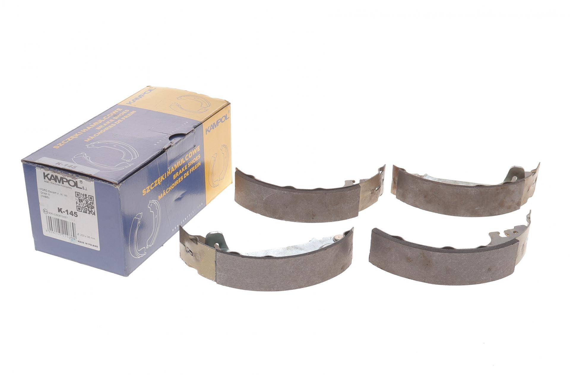 Колодки гальмівні (задні) Ford Escort 90-96 (барабанні) (203x38)